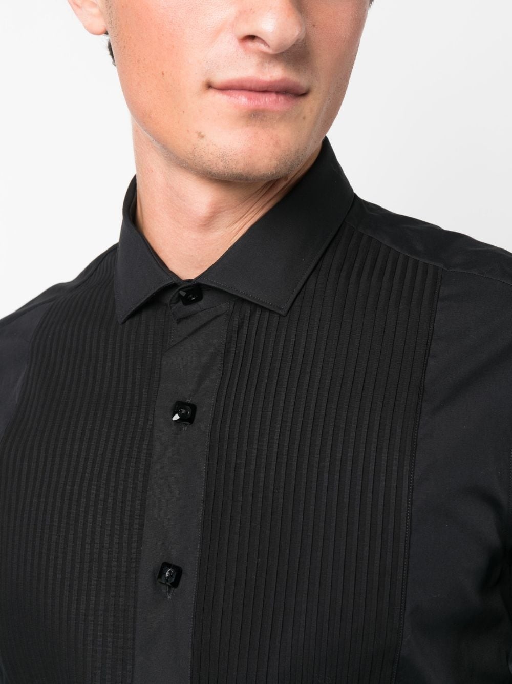 Black Tie cotton shirt - 5