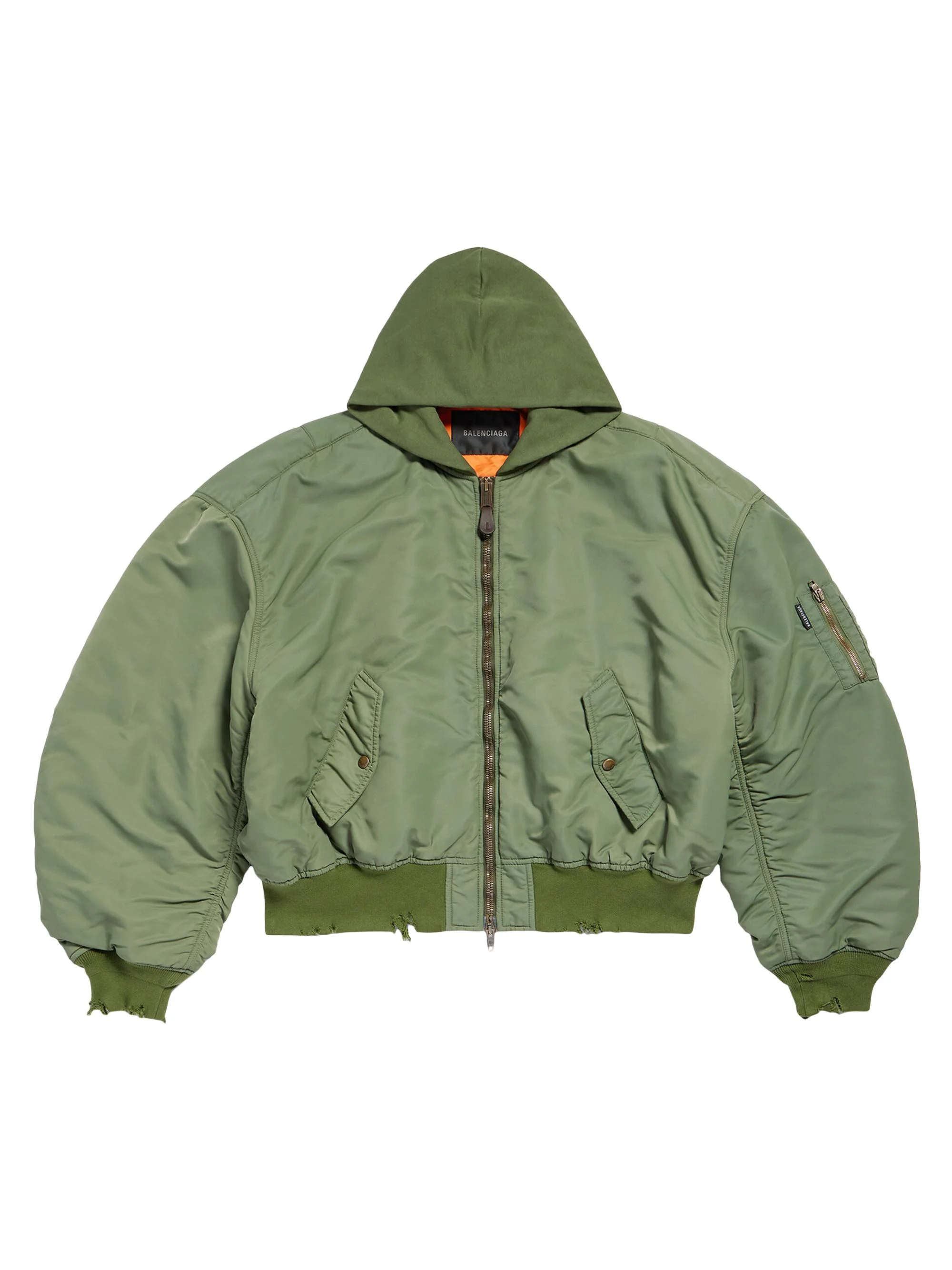 Unisex Bomber Jacket - Dark Green - 1