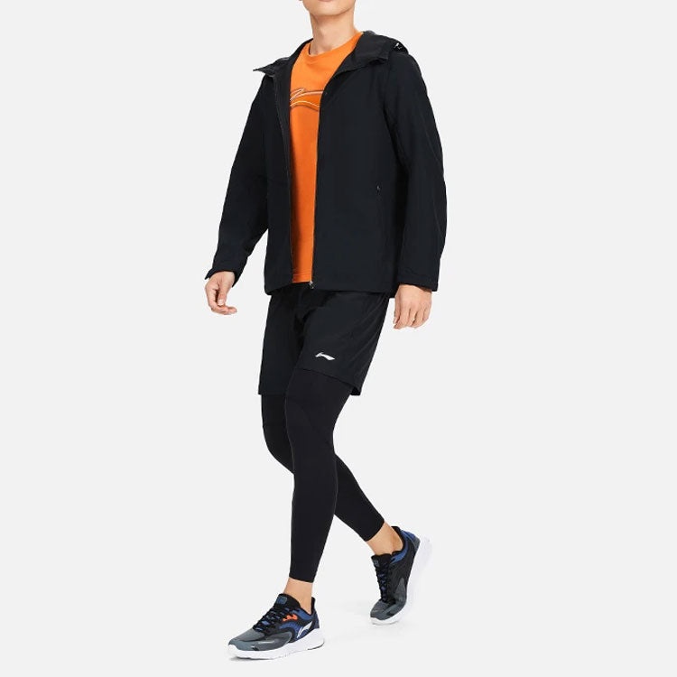 Li-Ning Sports Hooded Windbreaker 'Black' AFDS005-1 - 5