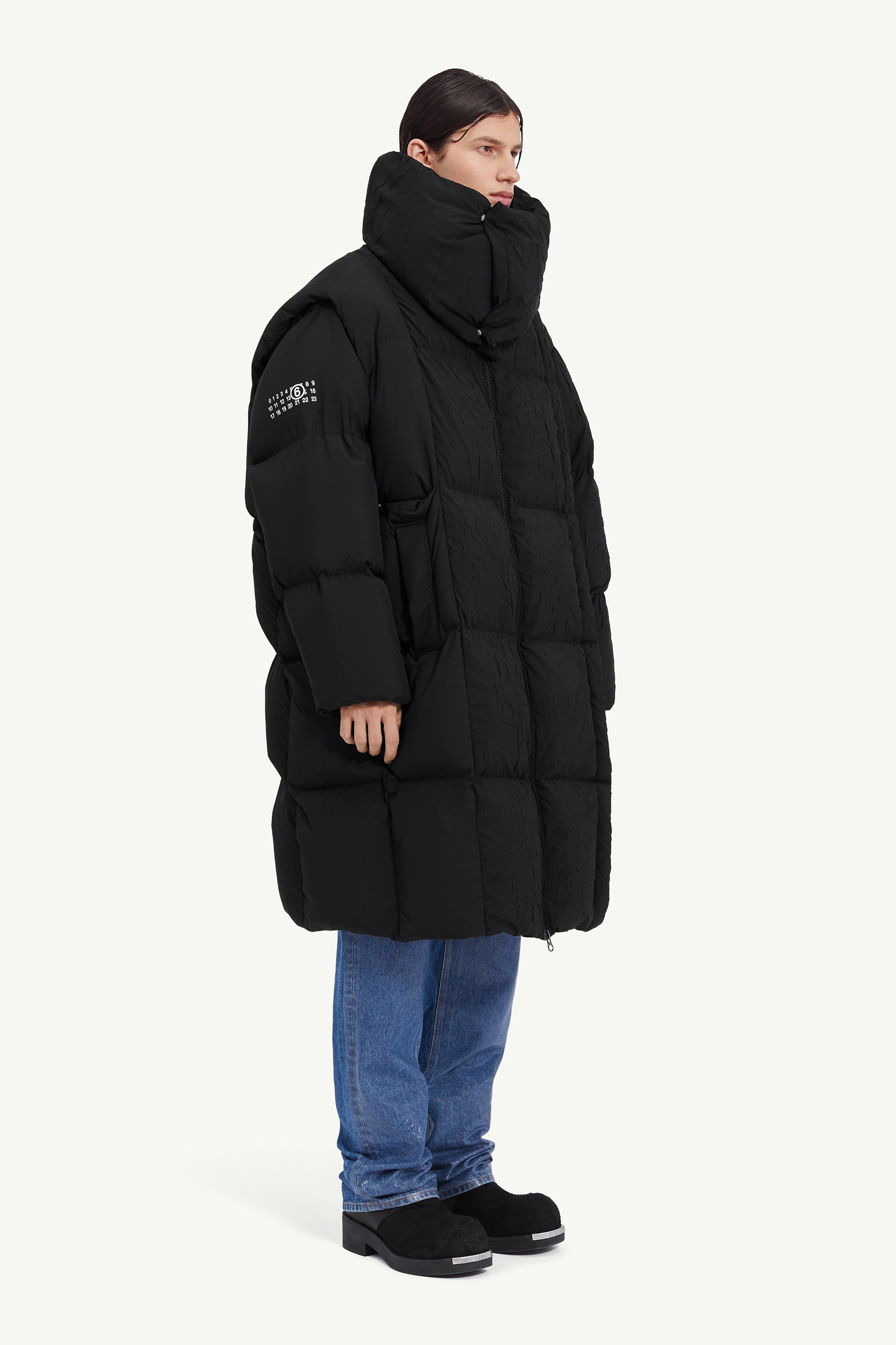 MM6 x Chen Peng Puffer coat - 8