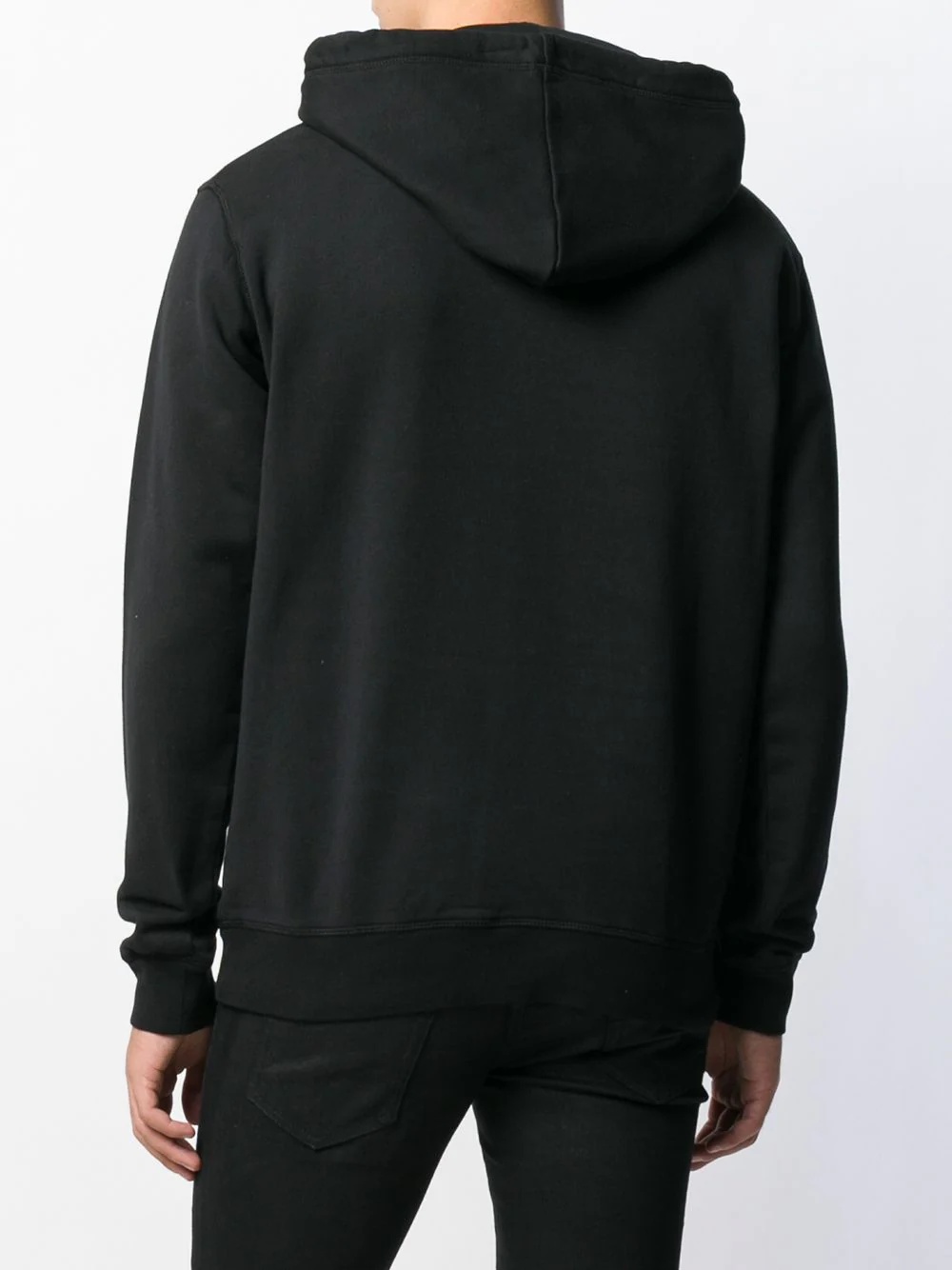 logo print hoodie - 4