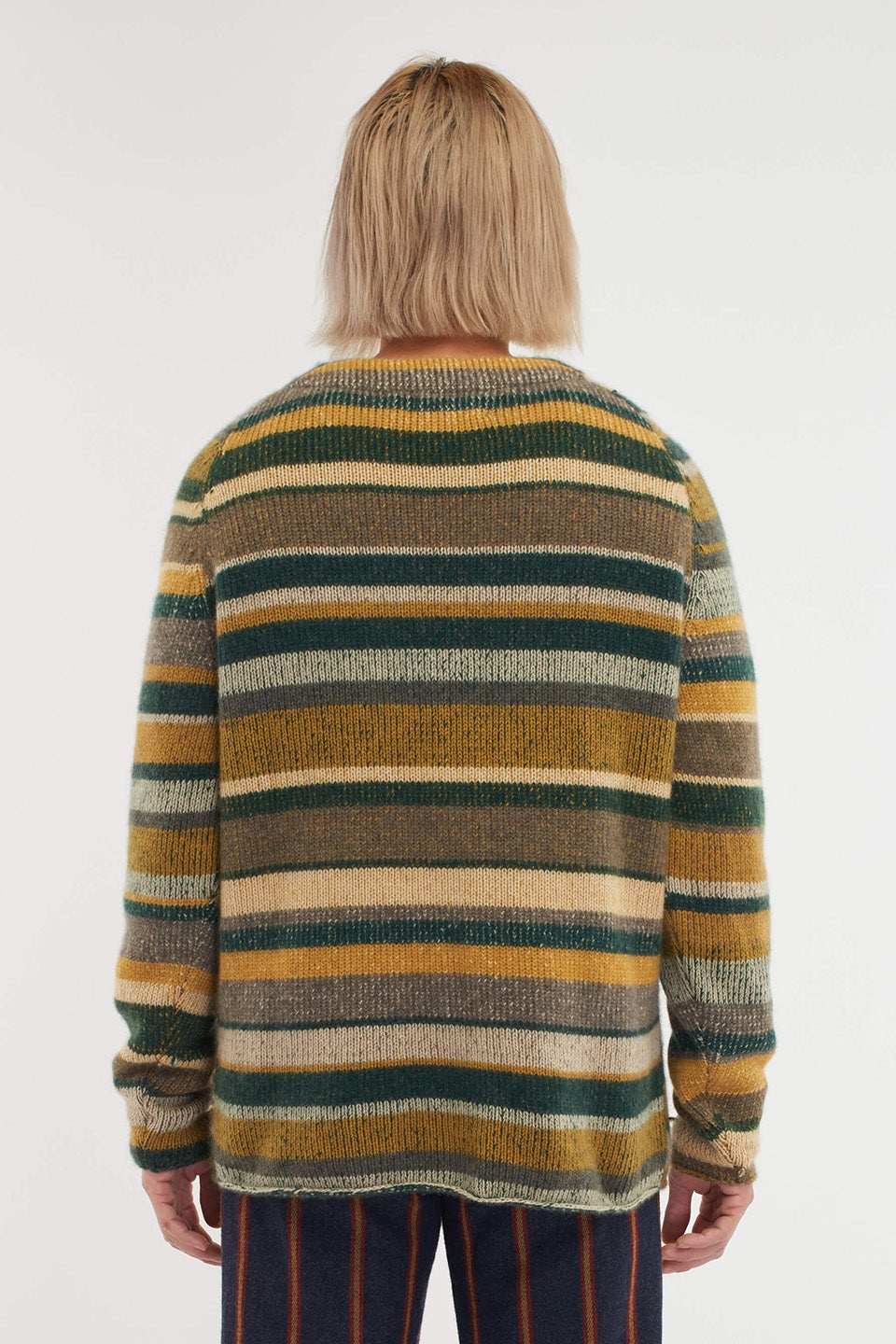 STRIPE SUPER SOFT CARDIGAN - 4