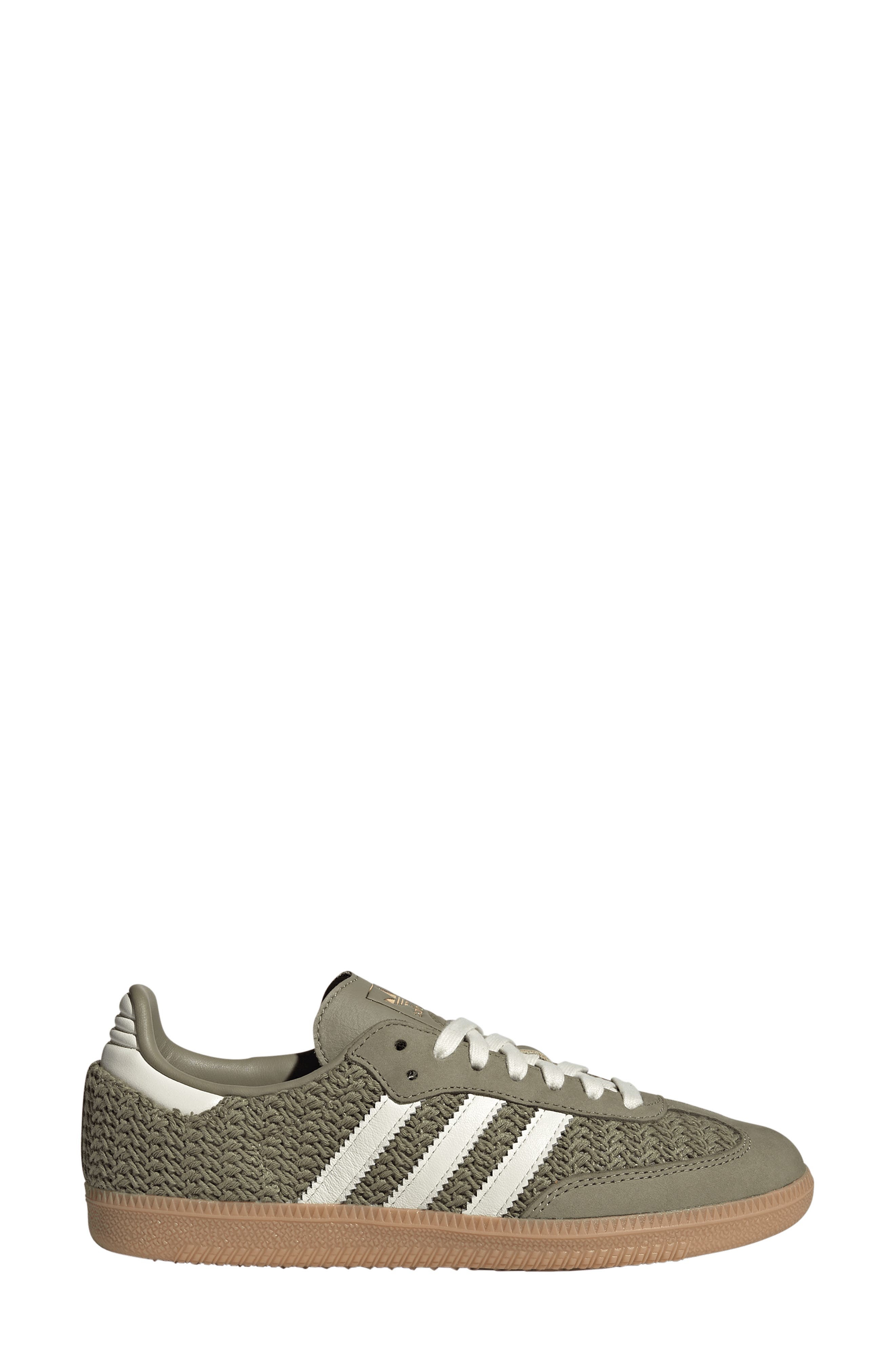 adidas Gender Inclusive Samba OG Sneaker in Orbgrn/cre at Nordstrom - 3