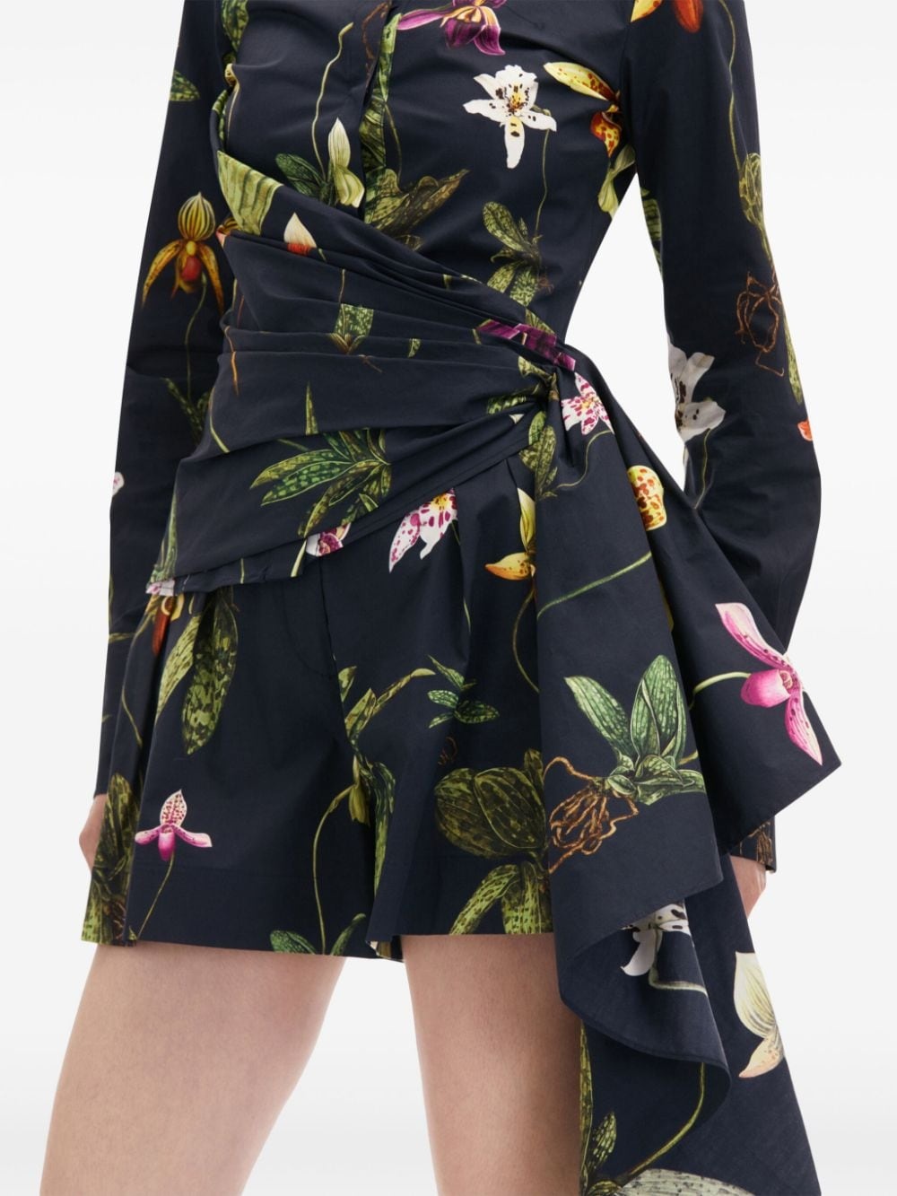 Orchid poplin blouse - 6