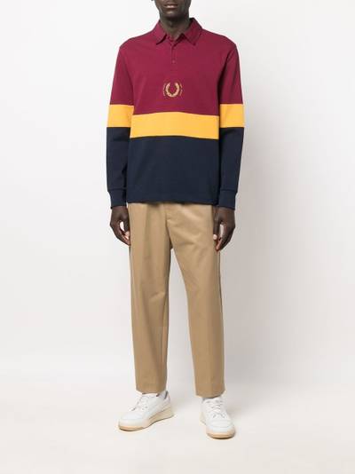 Fred Perry logo-print polo shirt outlook