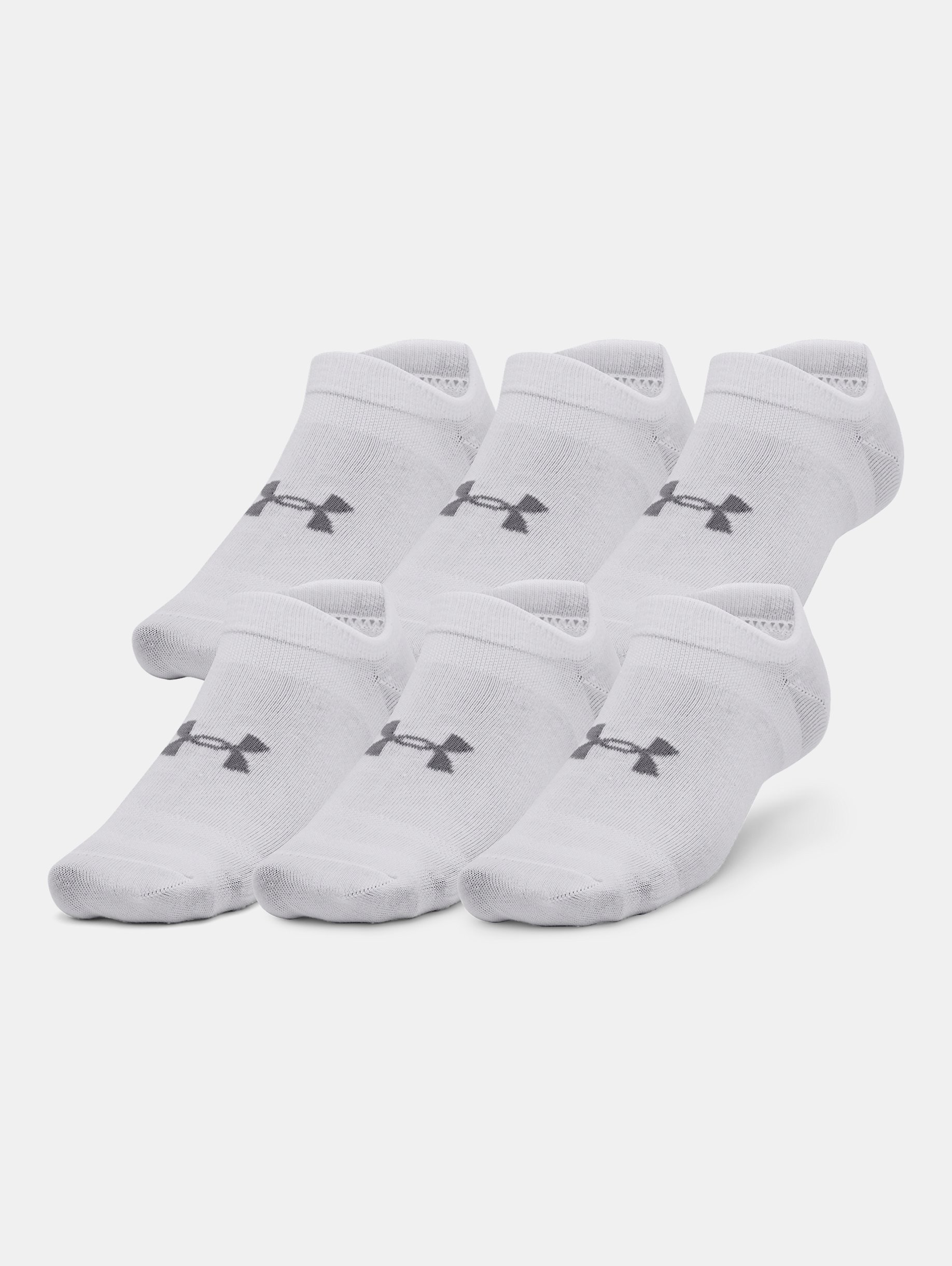 Unisex UA Essential 6-Pack No-Show Socks - 3
