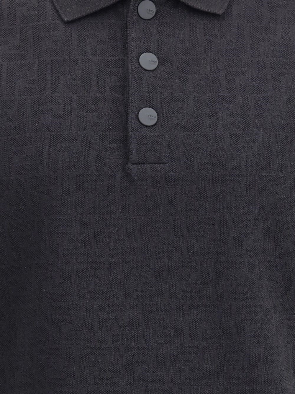 Polo Shirt with FF Motif - 3