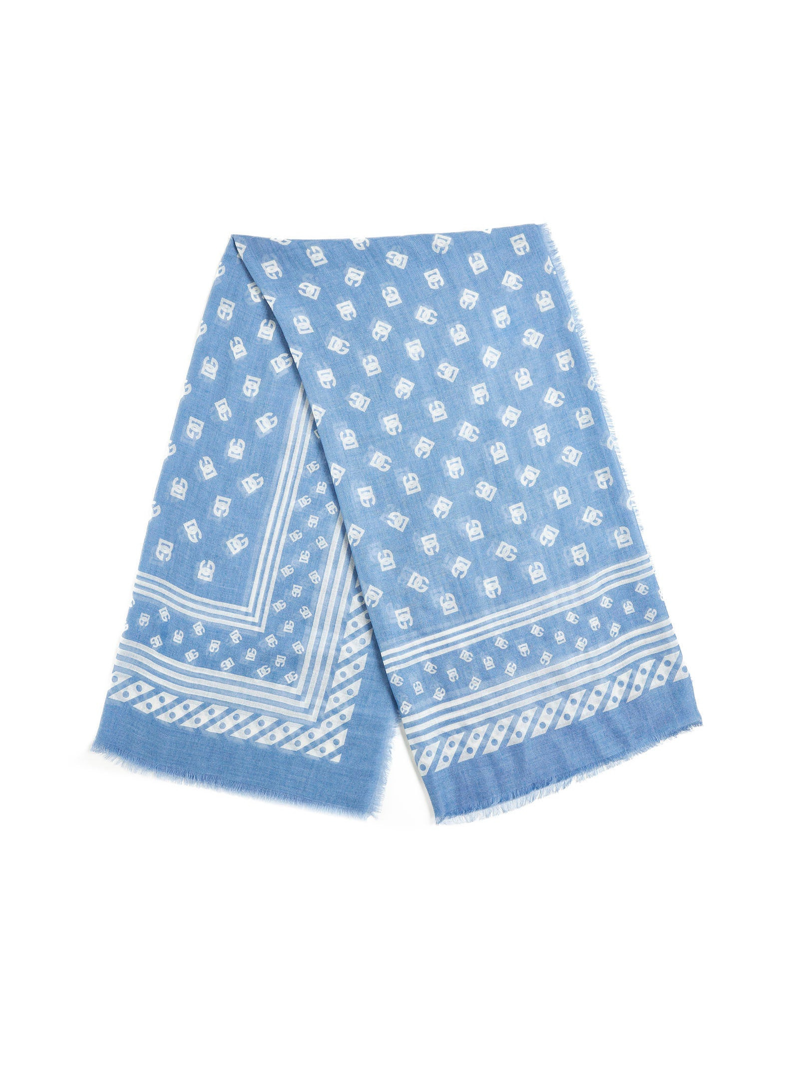 DG cashmere and silk scarf - 2