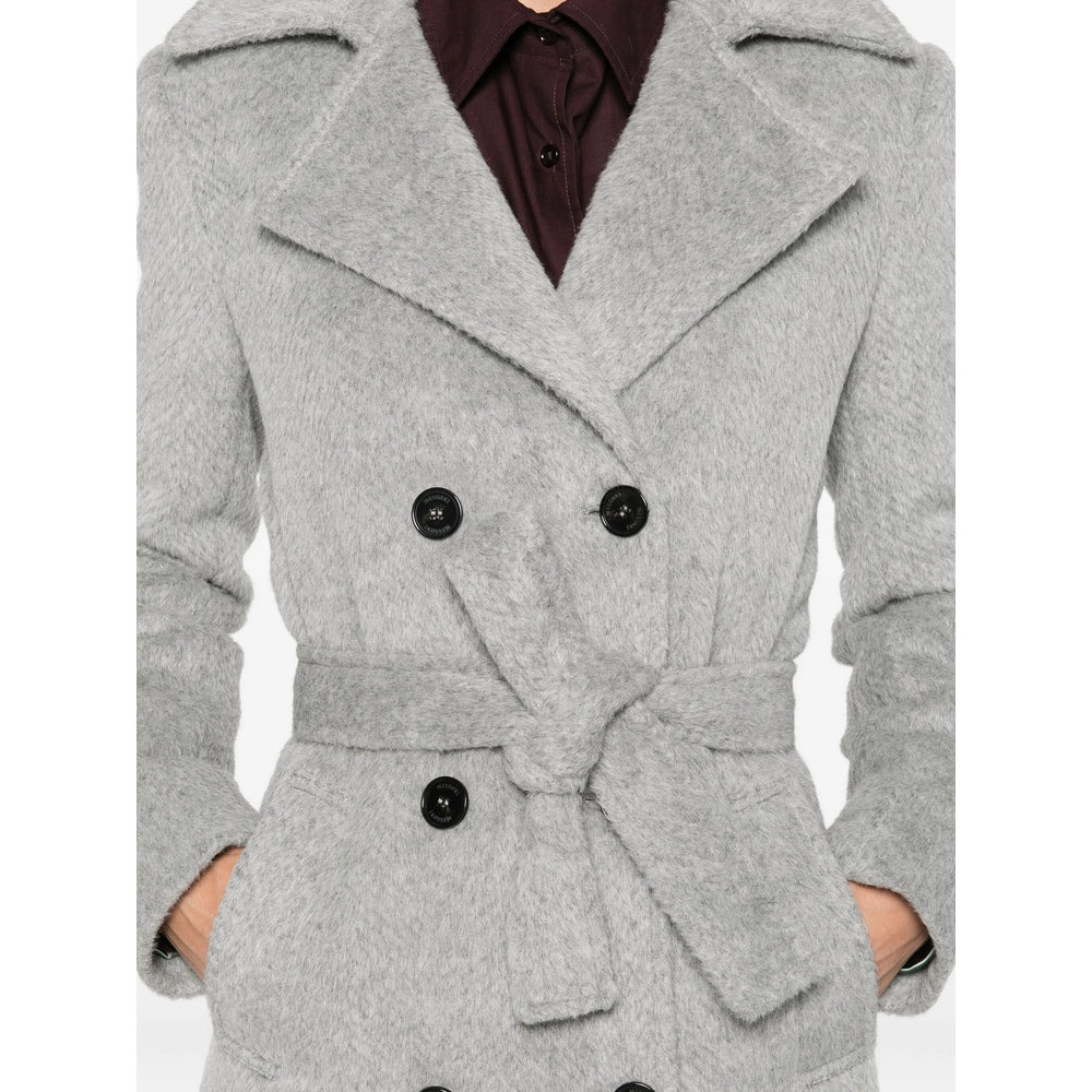 Missoni Grey Coats - Double Breasted & Peacoats Women - 4