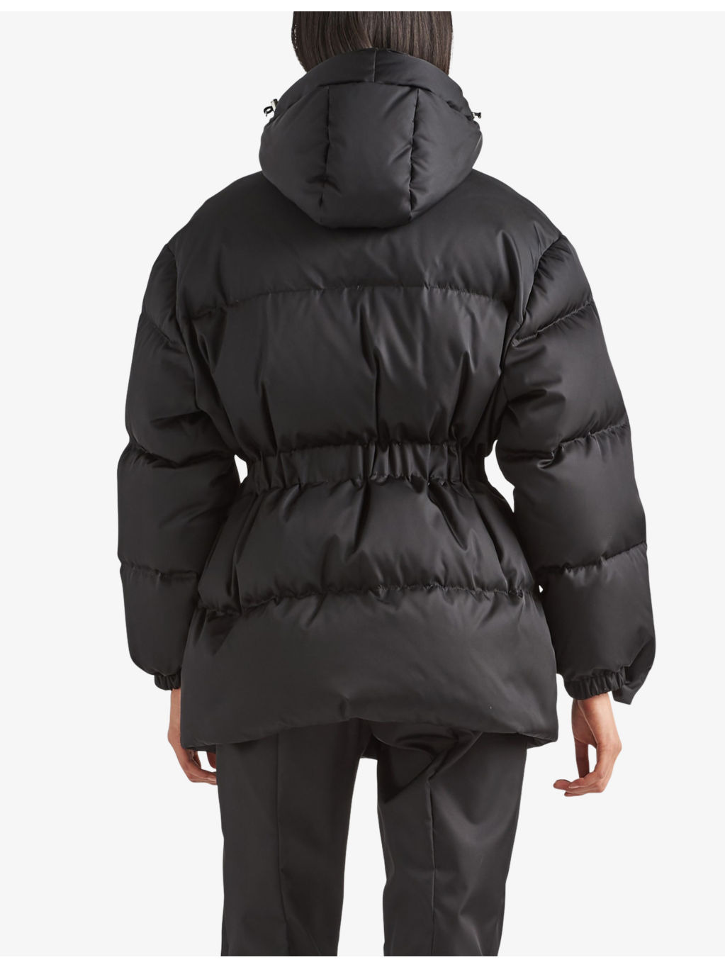Re-Nylon hooded recycled nylon-down jacket - 4