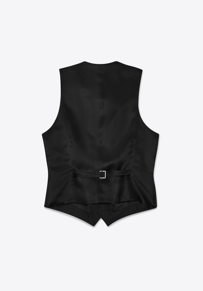 VEST 77 ANTHRACITE PINTSTRIPE - 3