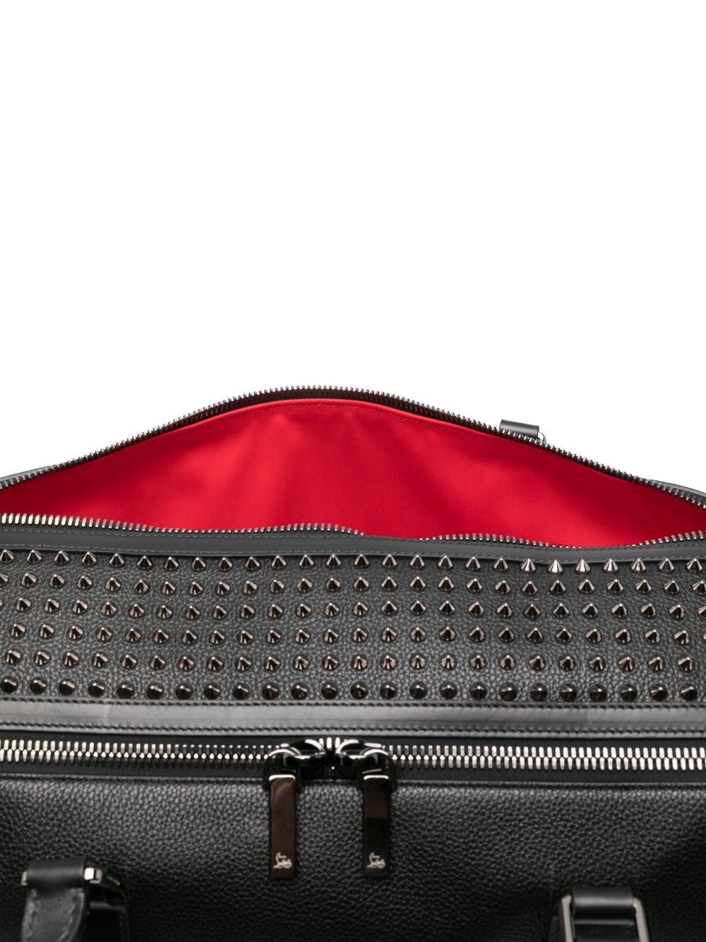 studded leather tote bag - 5
