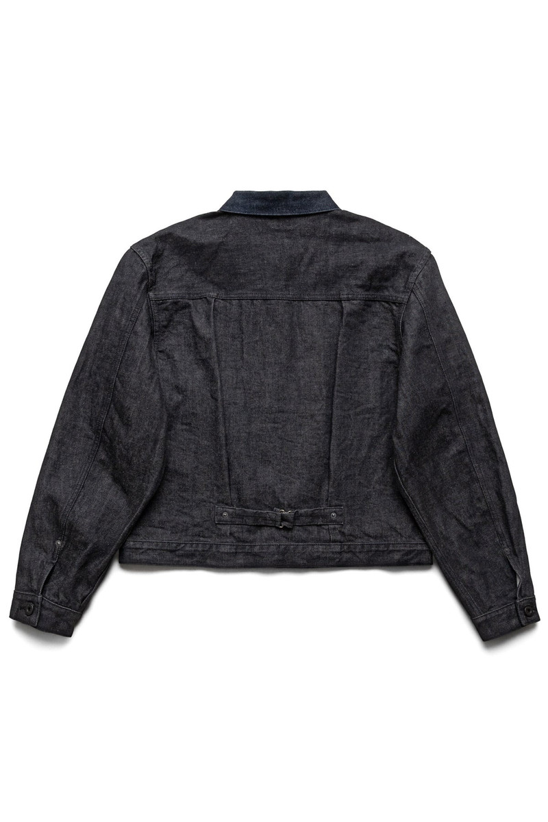 Kapital 14oz BLK Denim 1st JKT outlook