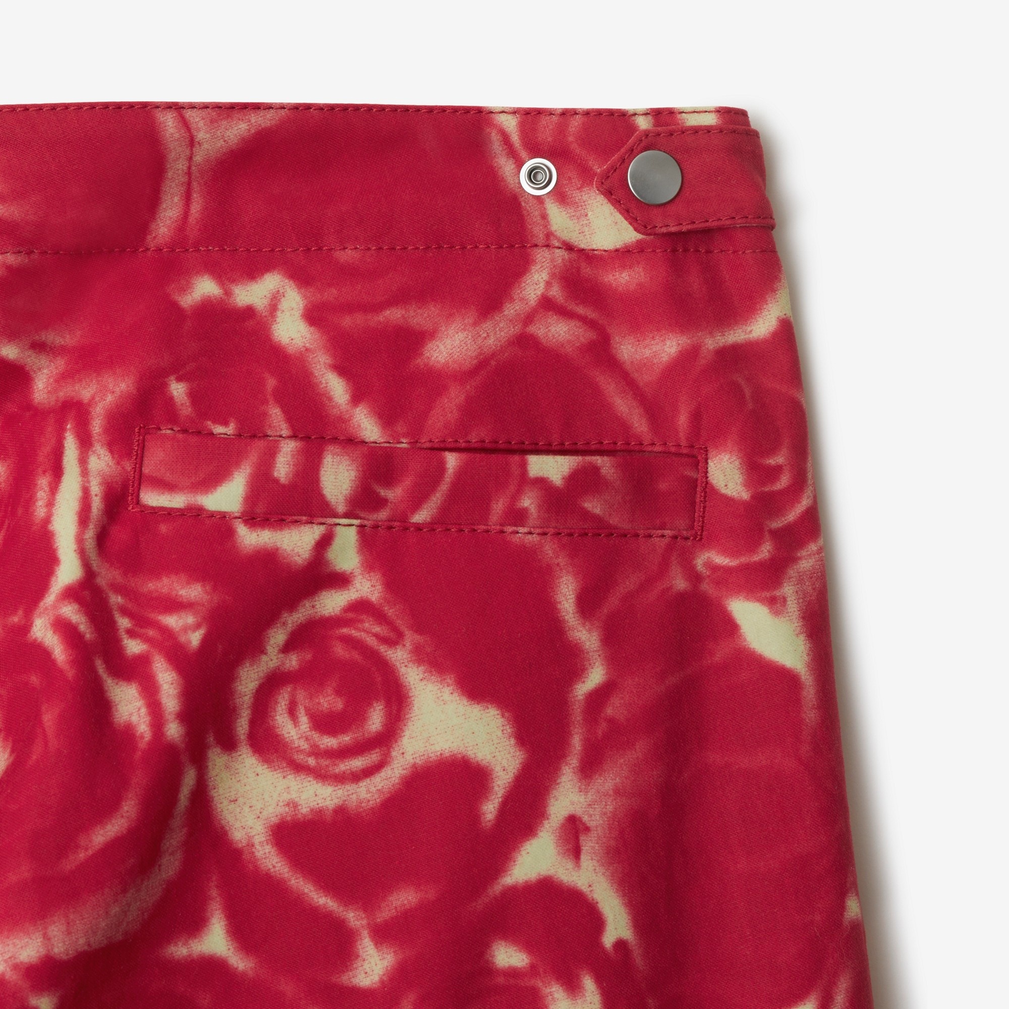 Rose Waxed Cotton Trousers - 5