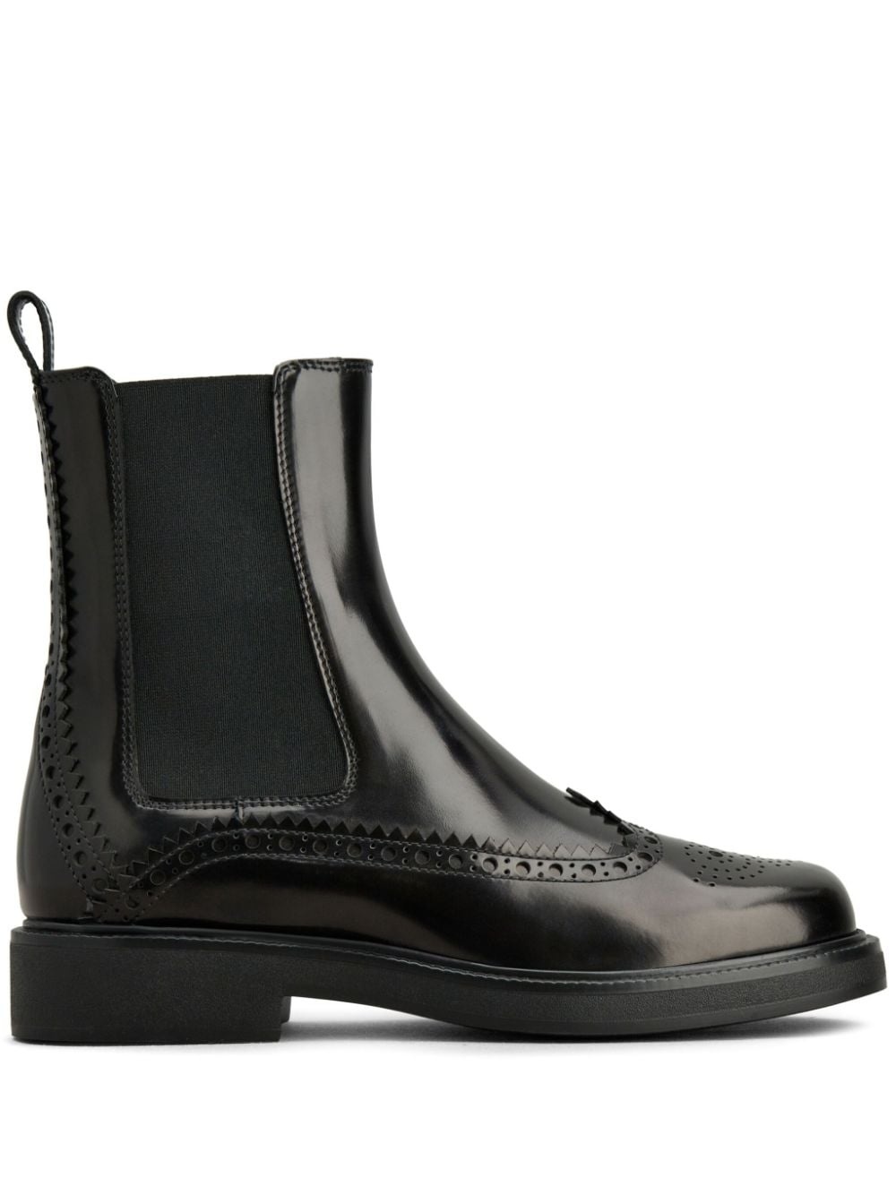 brogue-style Chelsea boots - 1