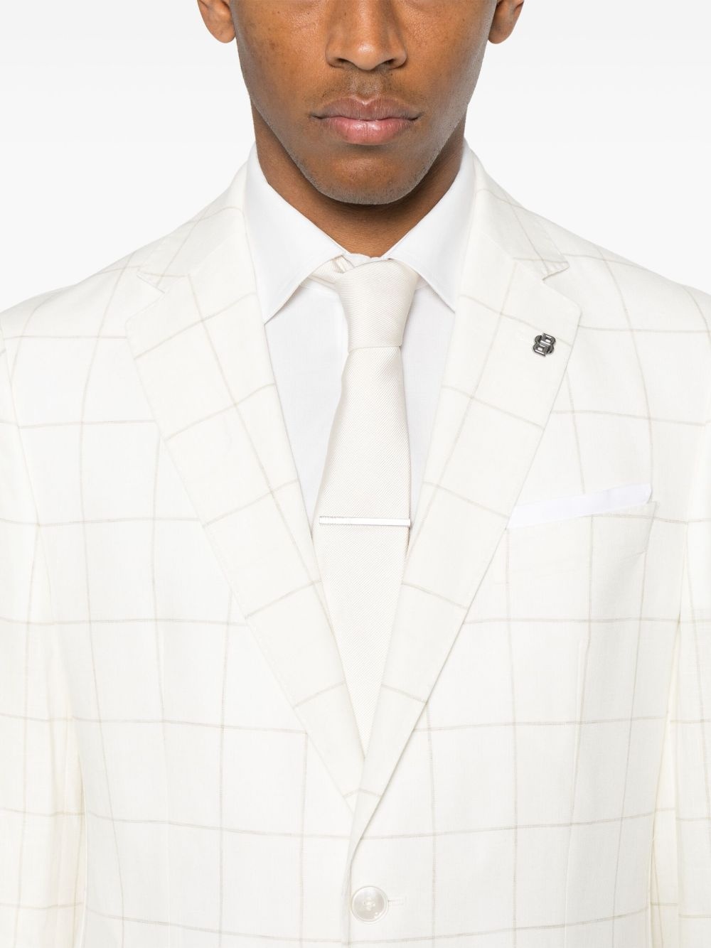 checked blazer - 5