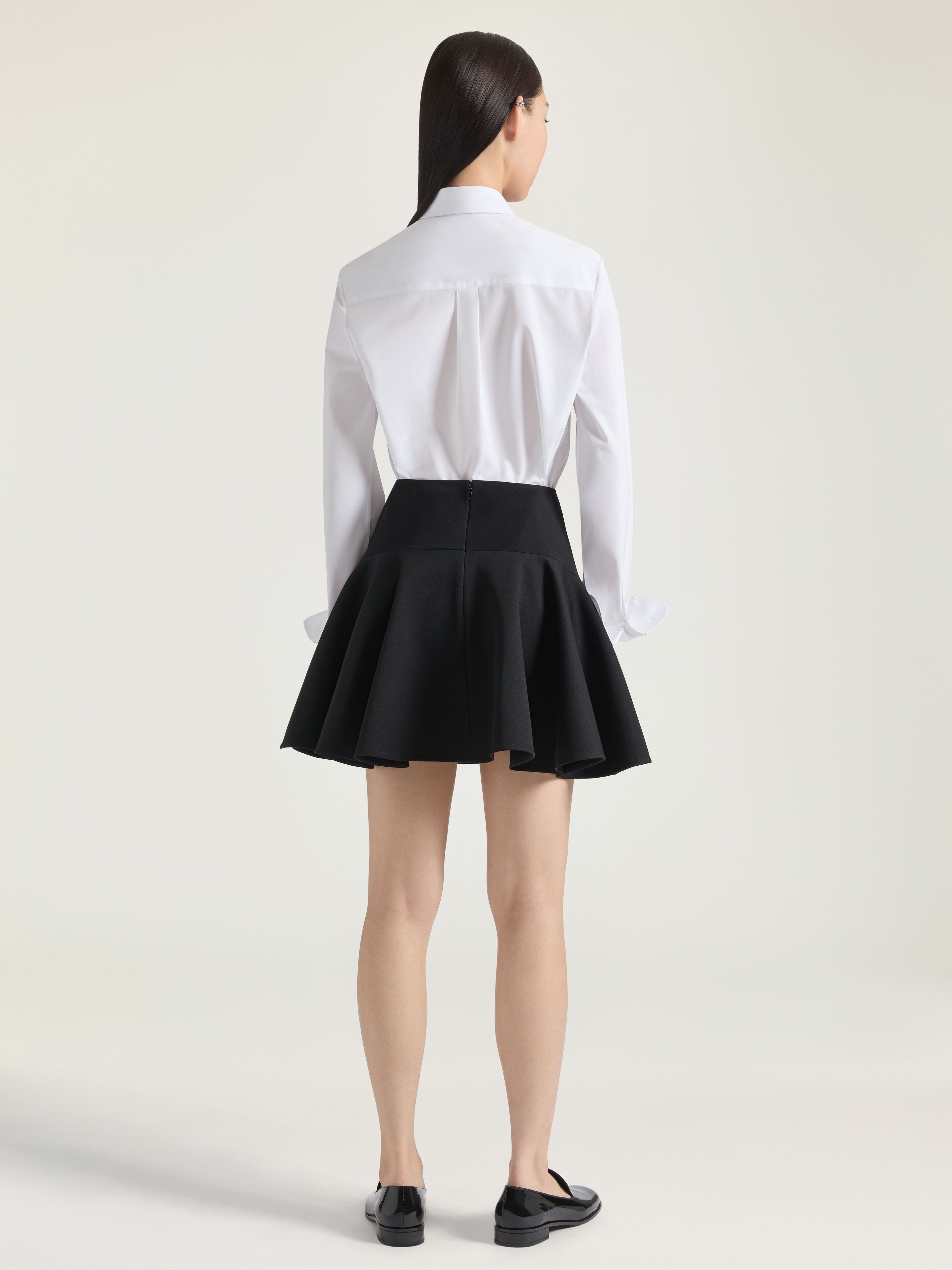 SHIRT IN POPLIN WITH GIVENCHY EMBROIDERY - 3