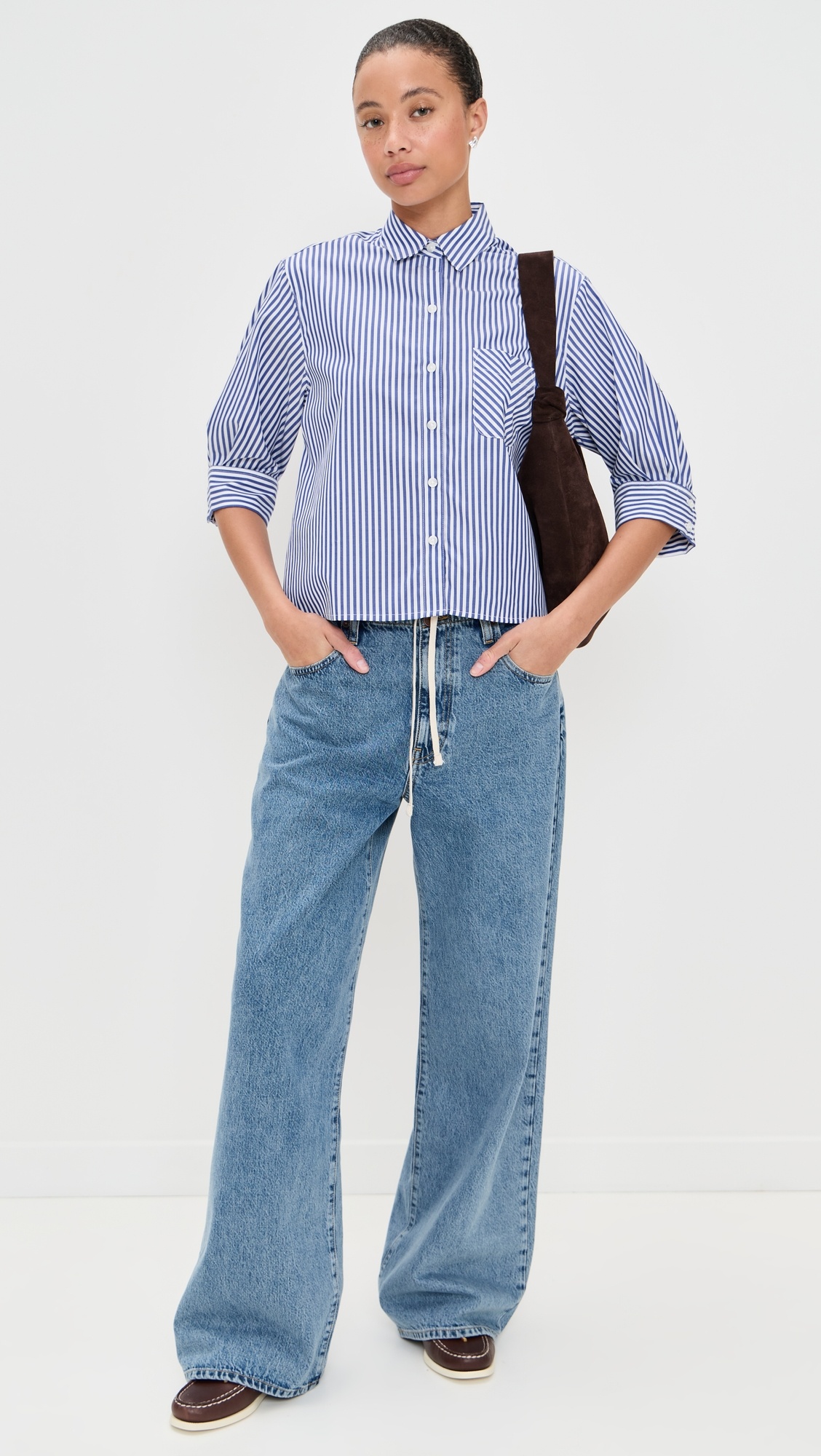 Lucia Stripe Poplin Shirt - 4