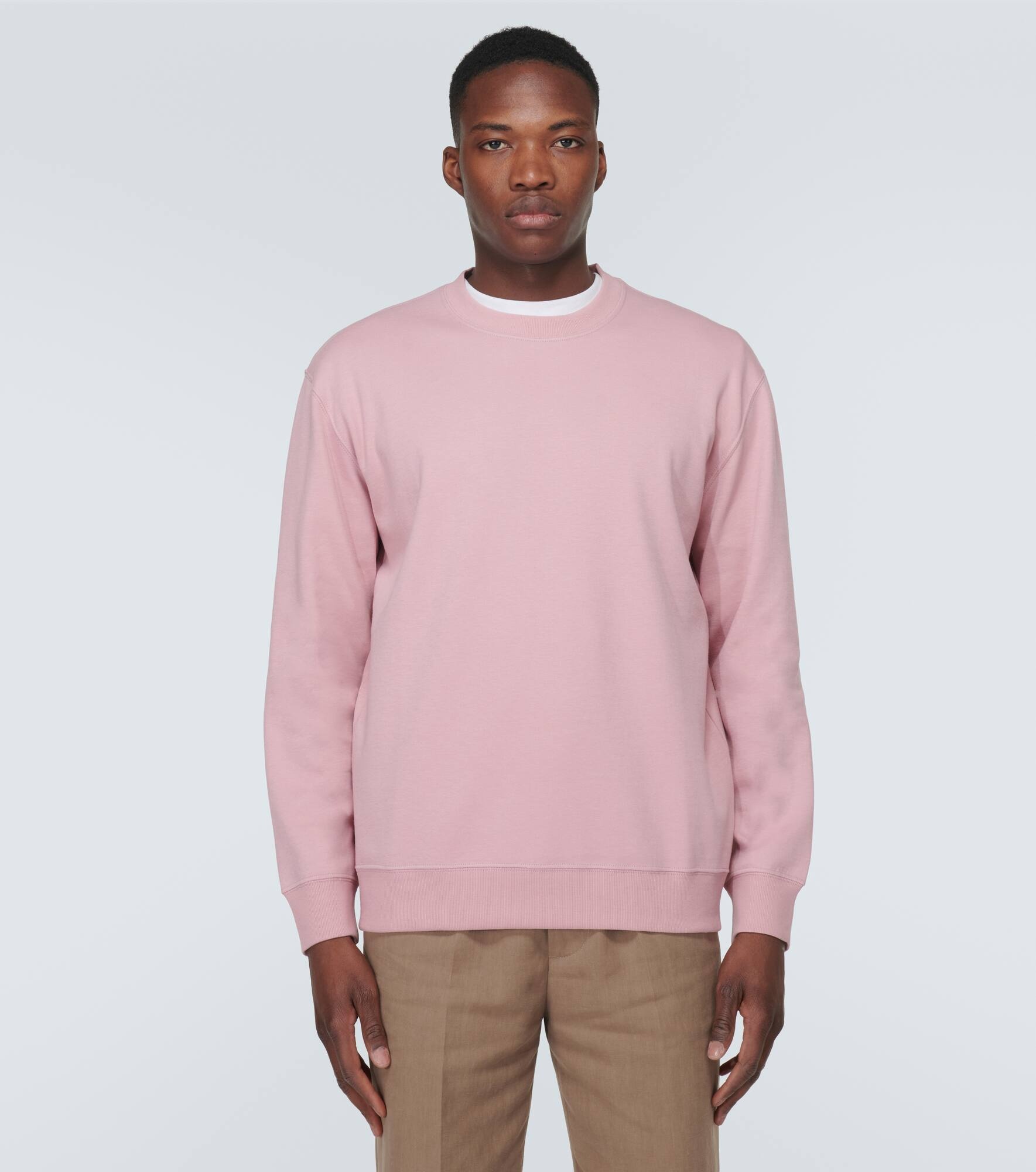 Cotton-blend sweatshirt - 3