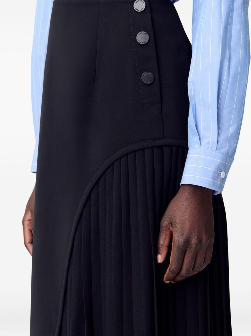 pleated-panel skirt 6