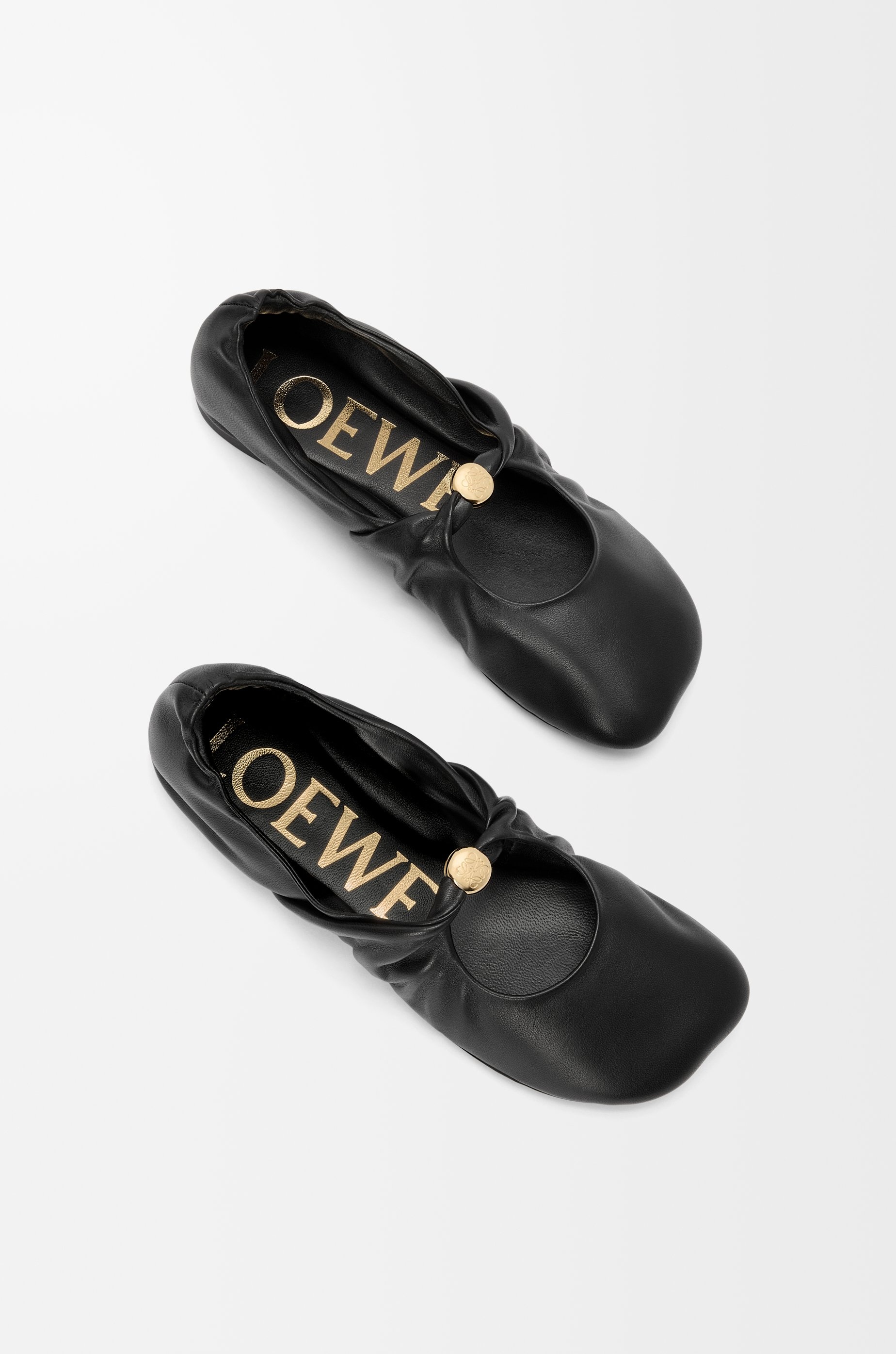 Pebble Soft ballerina in nappa lambskin - 4