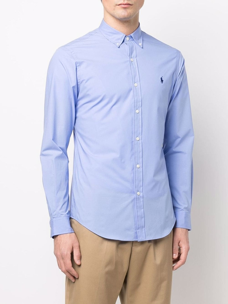 long-sleeve buttoned collar shirt 3