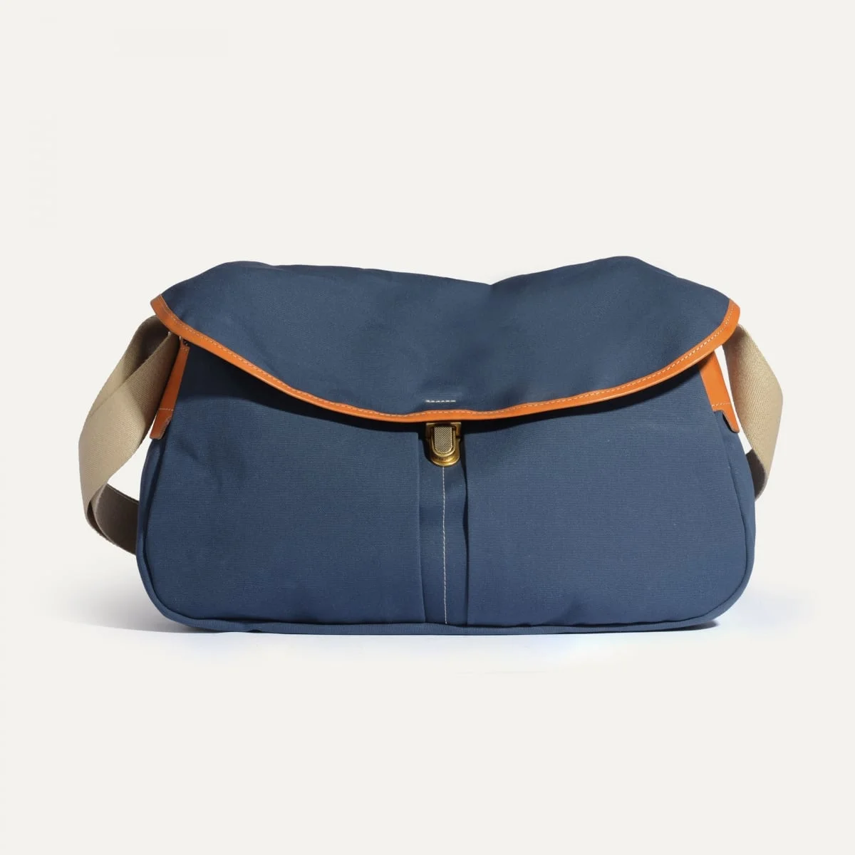 LÉON MESSENGER BAG - NAVY BLUE - 1