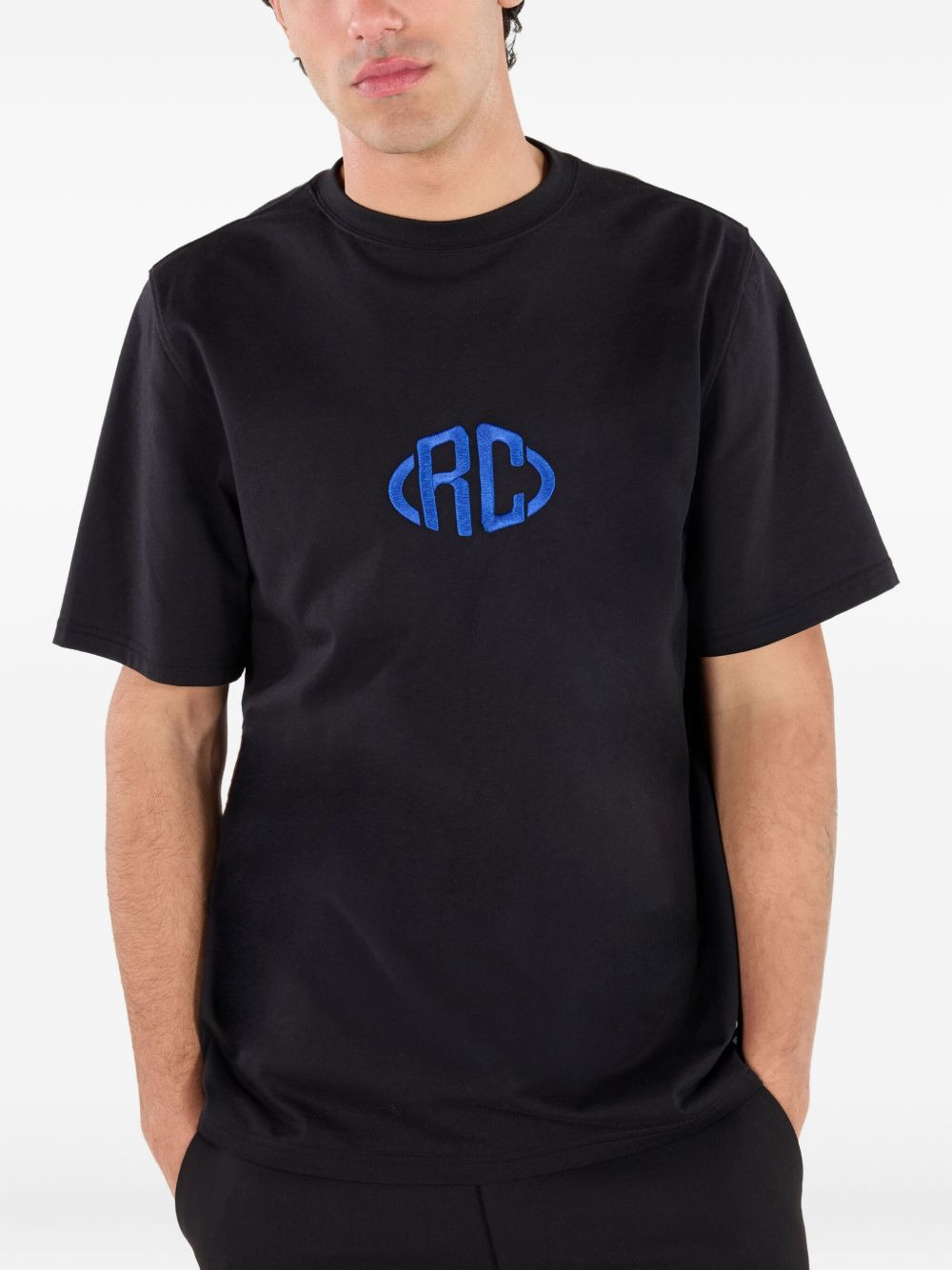 embroidered-logo T-shirt - 3