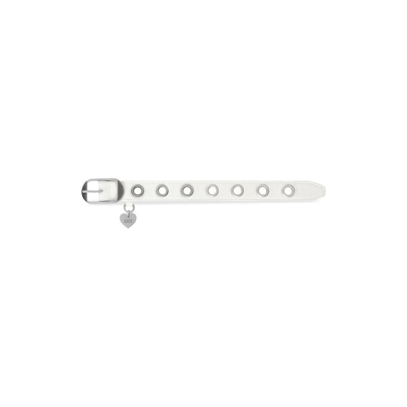 Women's Le Cagole Bracelet in White 3
