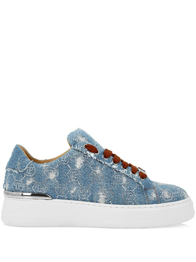 Monogram Strass sneakers 1
