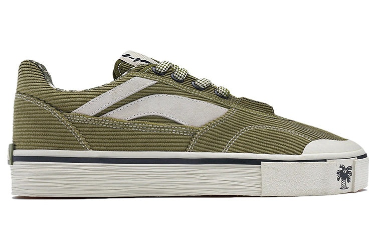 (WMNS) Li-Ning Skate Shoes x STEVEN HARINGTON 'Olive Green' AECR106-2 - 2