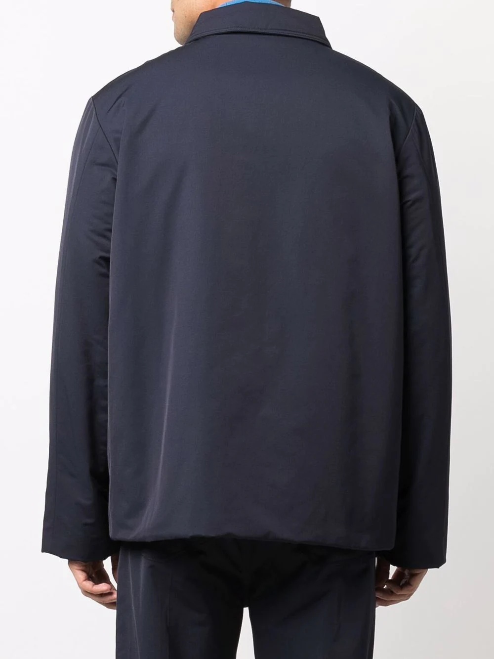 wadded technical shirt jacket - 4