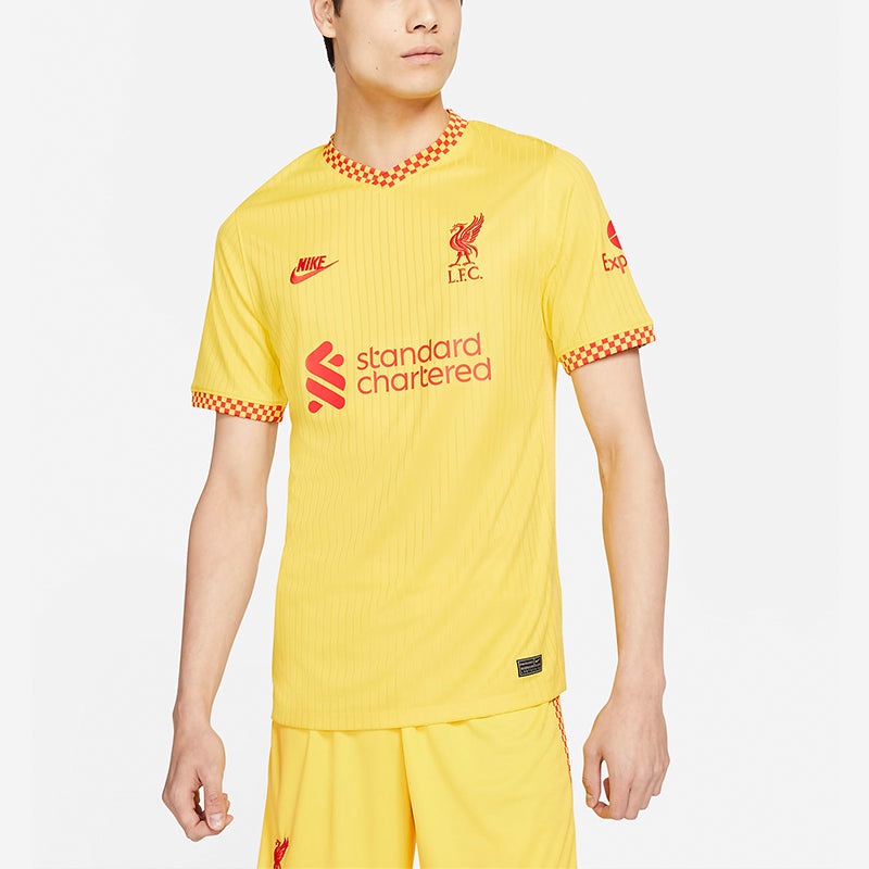 Men's Nike Training Sports Short Sleeve Soccer/Football Jersey SW Fan Edition 21-22 Season Liverpool - 4