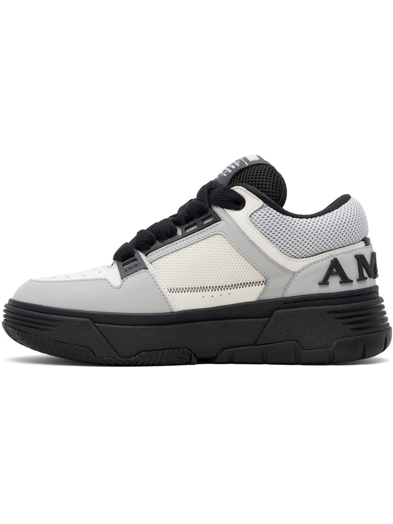 AMIRI White & Gray MA Patch MA-1 Sneakers outlook