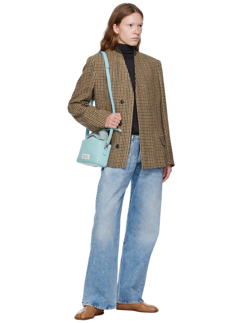 Blue Logo Crossbody Bag 4