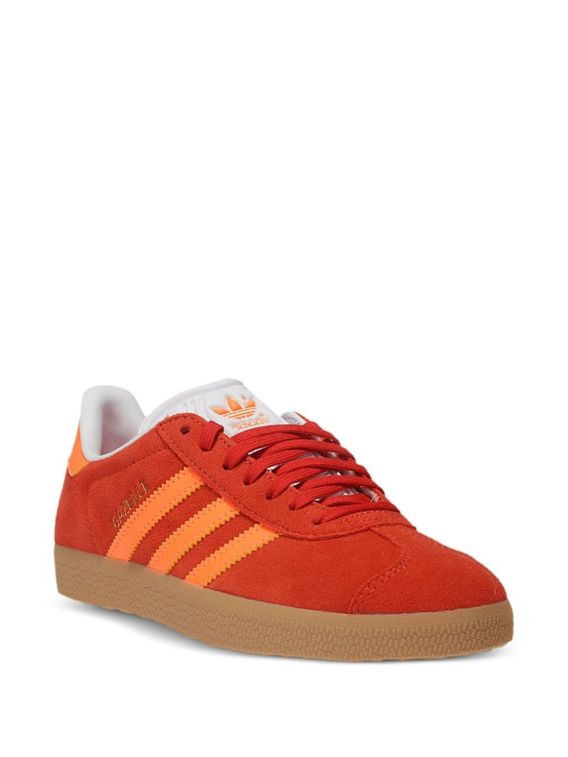 adidas Gazelle "Orange/Red" low-top sneakers outlook