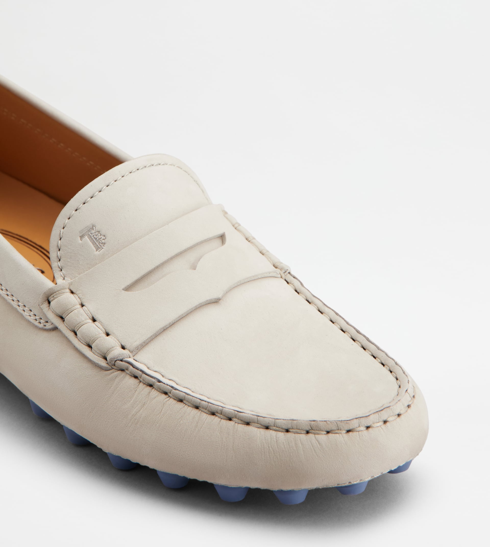 GOMMINO BUBBLE IN NUBUCK - OFF WHITE - 6