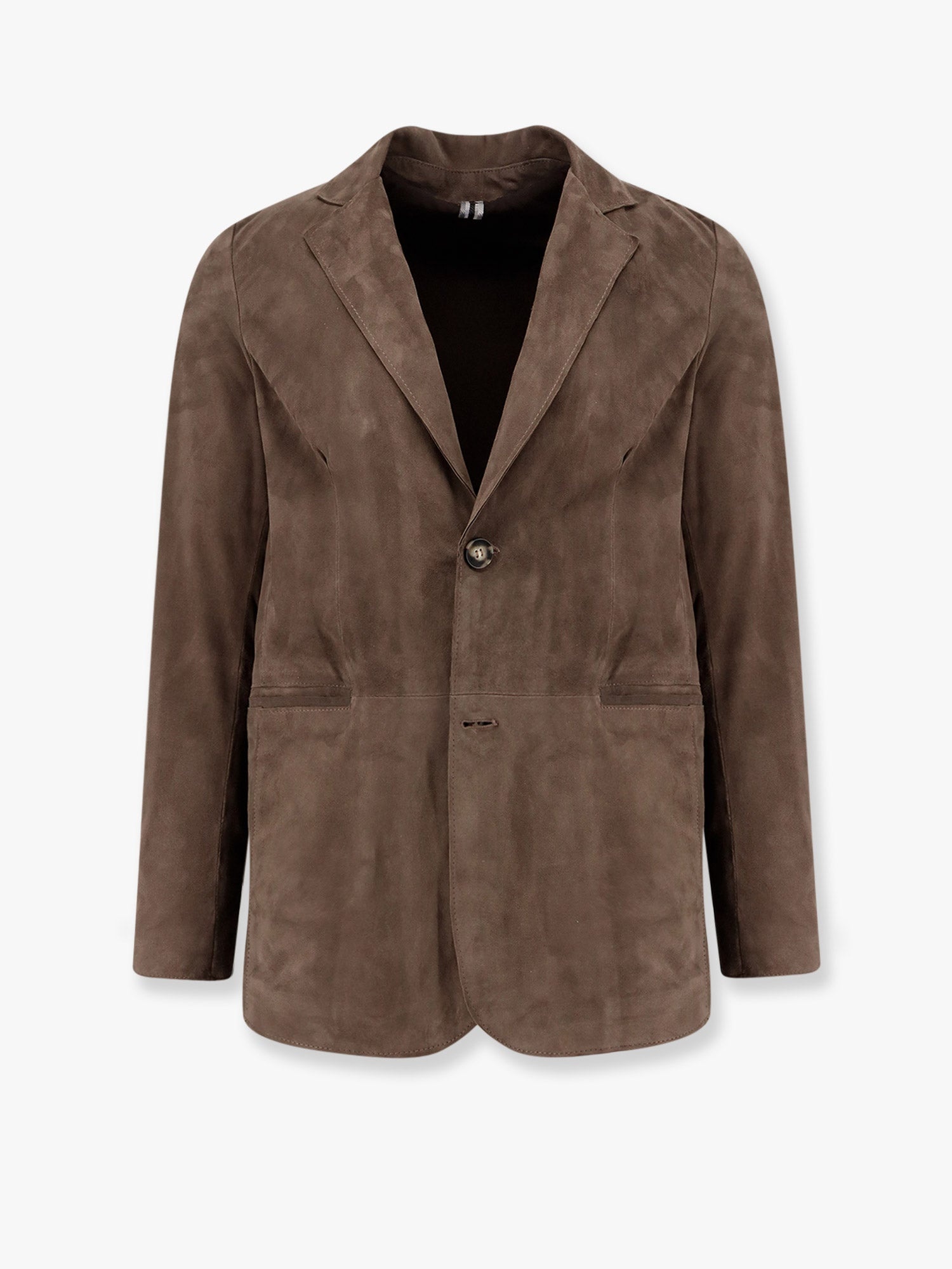 DFOUR - Dfour Suede Jacket With Peak Lapel - 1
