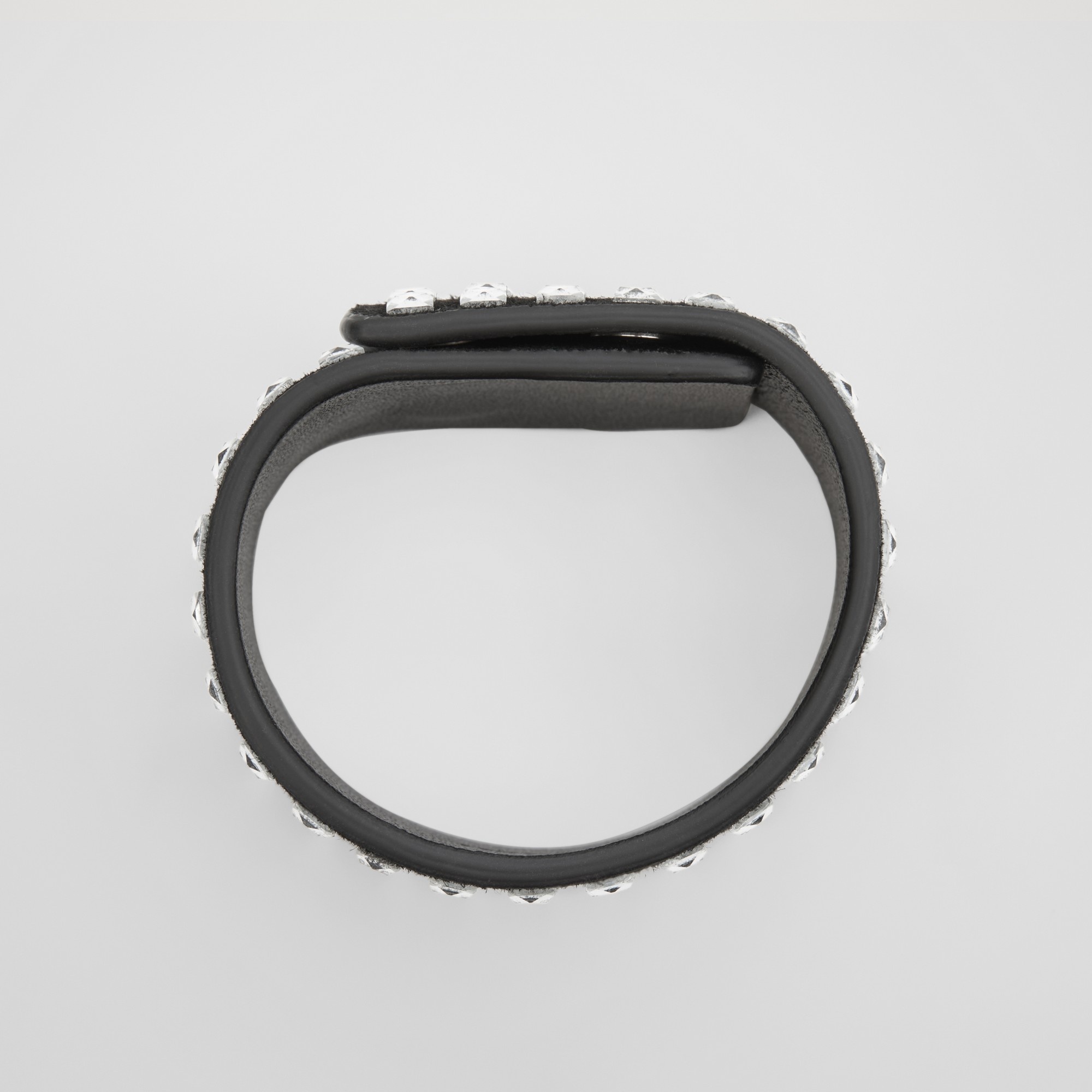 Crystal Detail Suede Cuff - 3