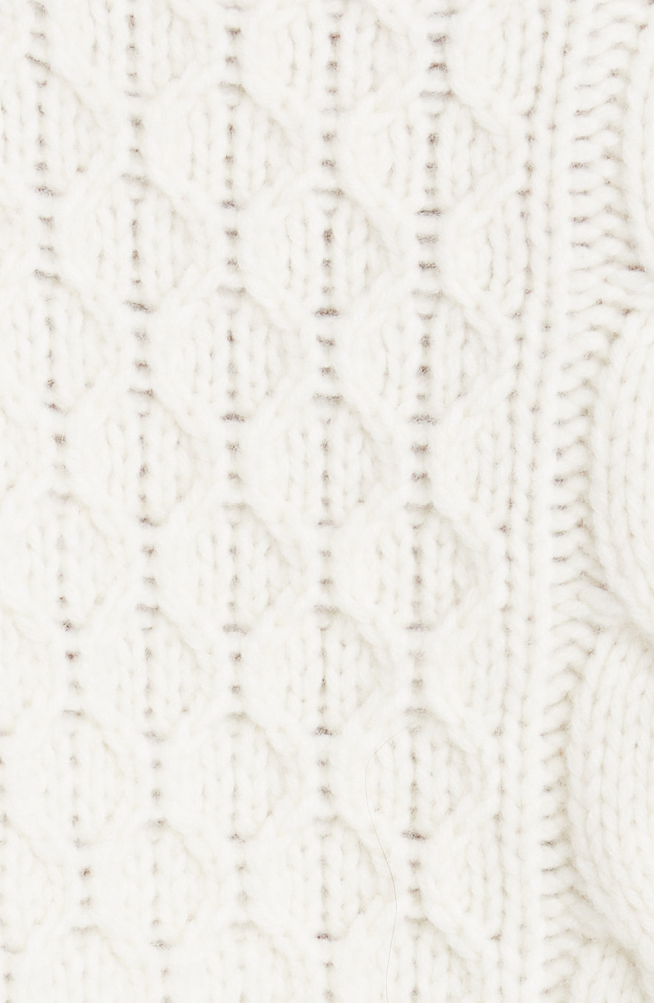 Andrina Wool & Cashmere Cable Turtleneck Sweater - 7