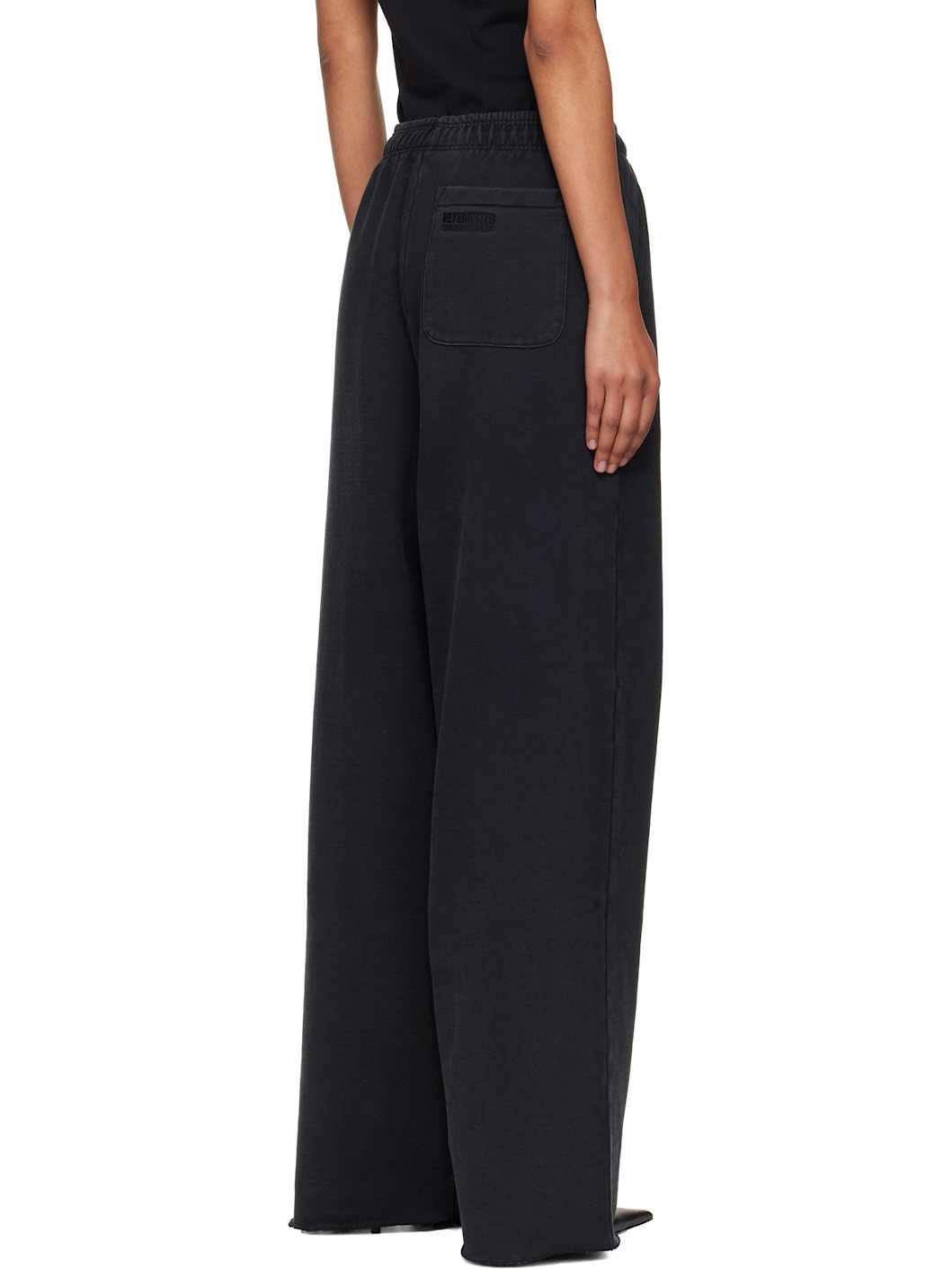 Gray Logo Baggy Lounge Pants - 3