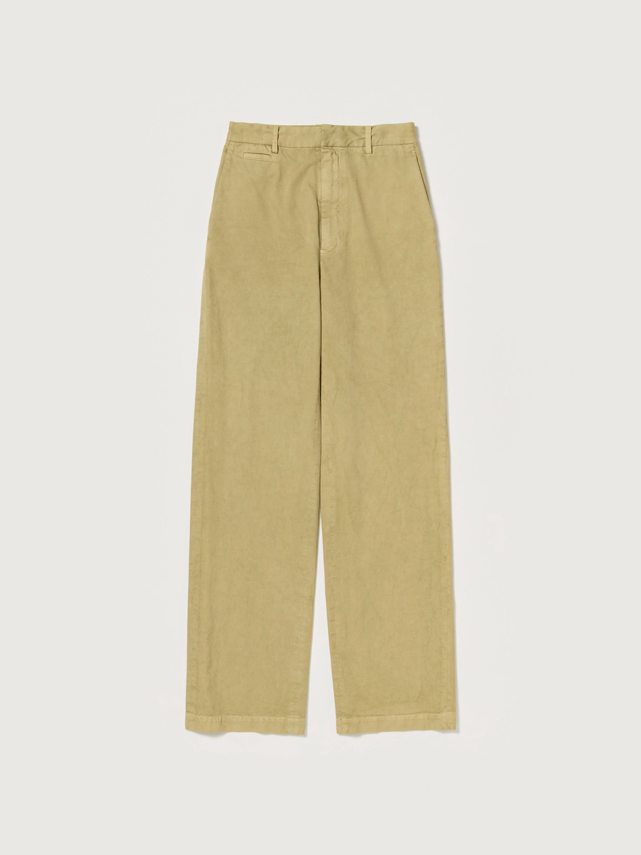 GARMENT-DYED FINX CHINO PANTS - 1