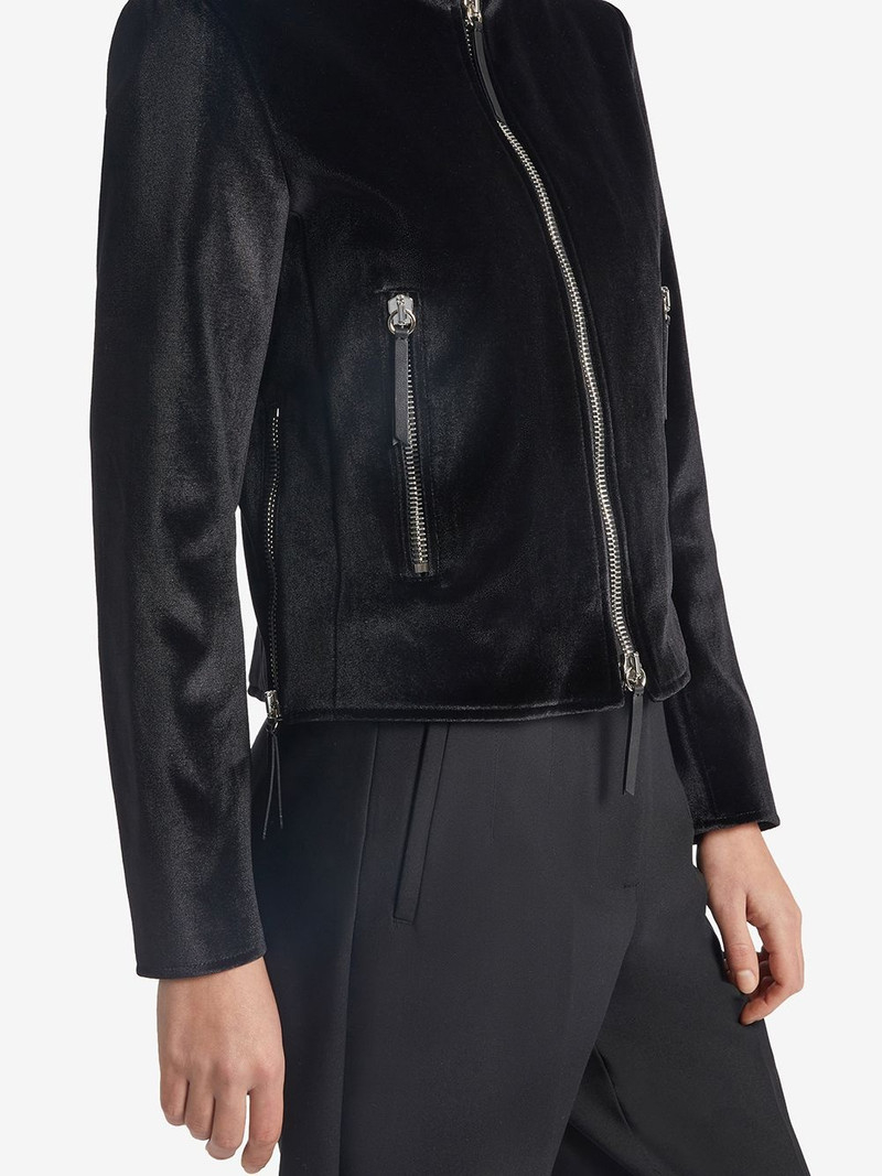 velvet zip-up jacket 5