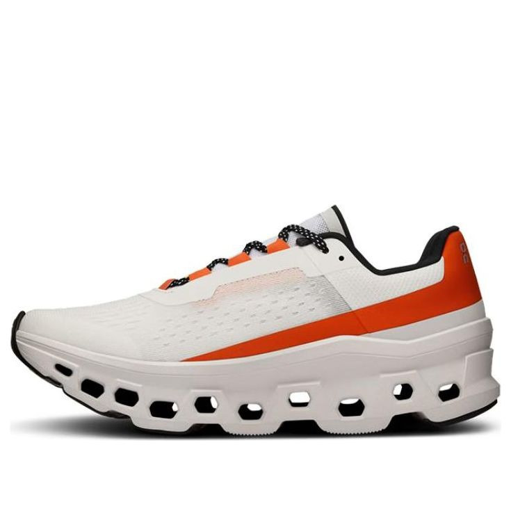 (WMNS) On Running Cloudmonster 'Undyed-White Flame' 61.98083 - 2