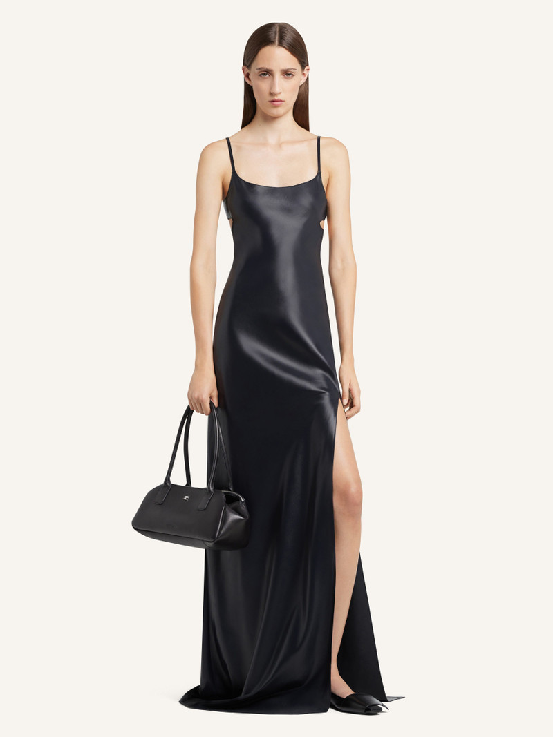 courrèges LINGERIE GLOSSY LONG DRESS outlook