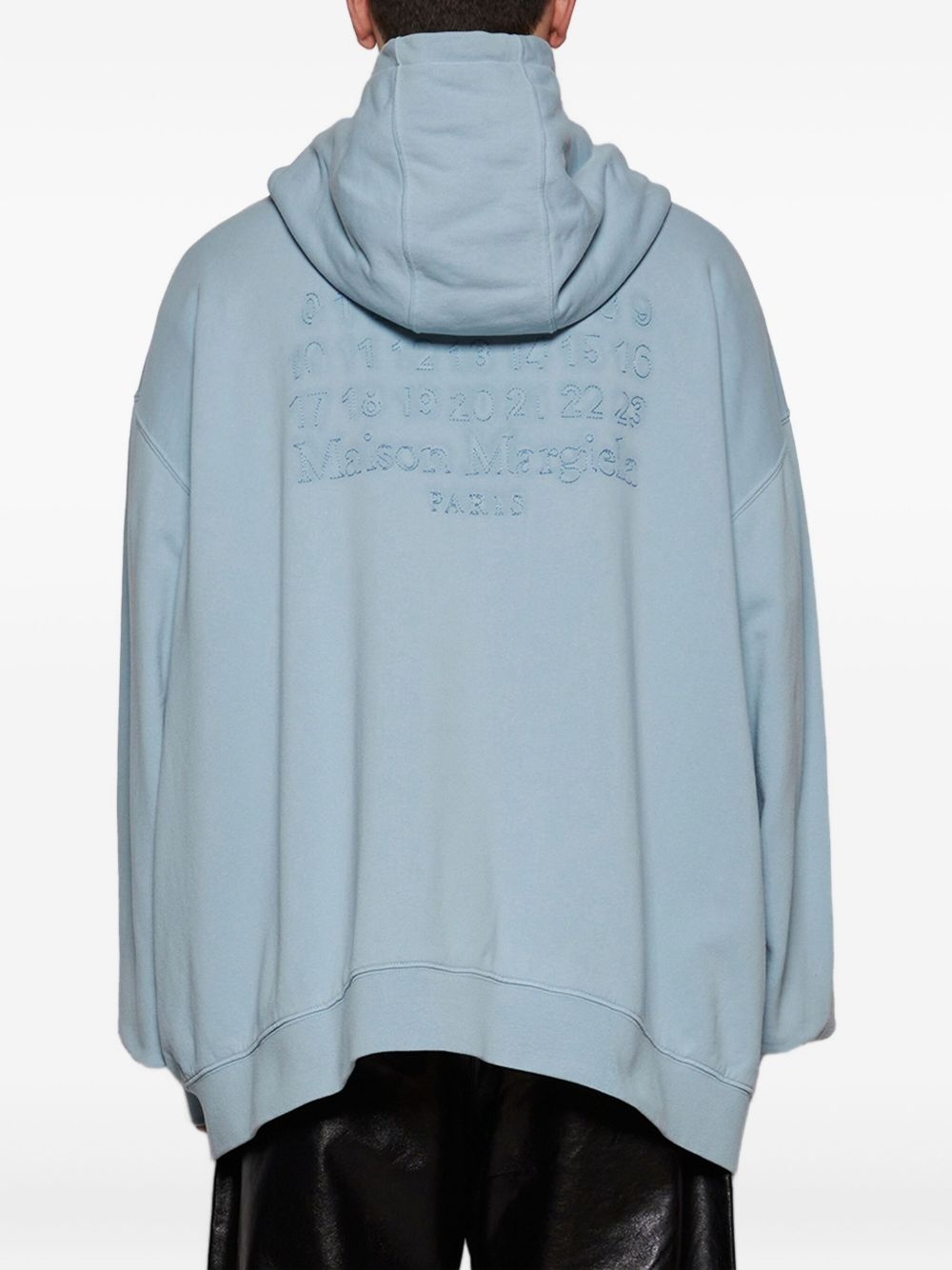 hooded zip-up jacket - 5