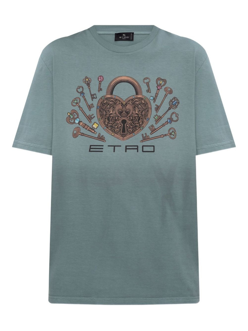 logo-print T-shirt 1