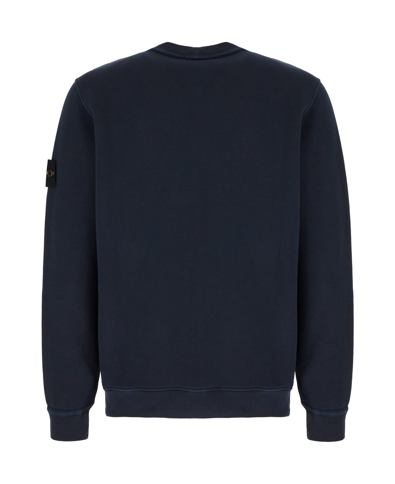 Midnight Blue Cotton Sweatshirt - 2