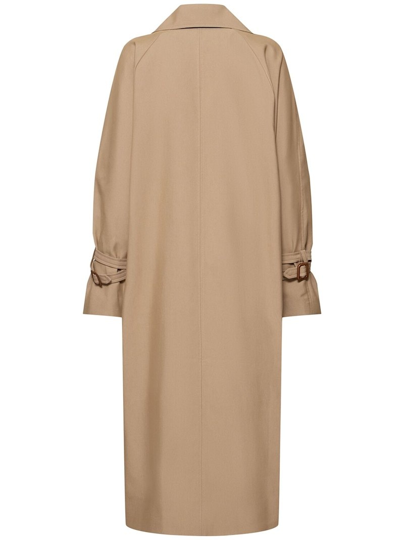 Toteme Signature Glong Abardine トレンチコート Totême Signature glong abardine trench coat | luisaviaroma