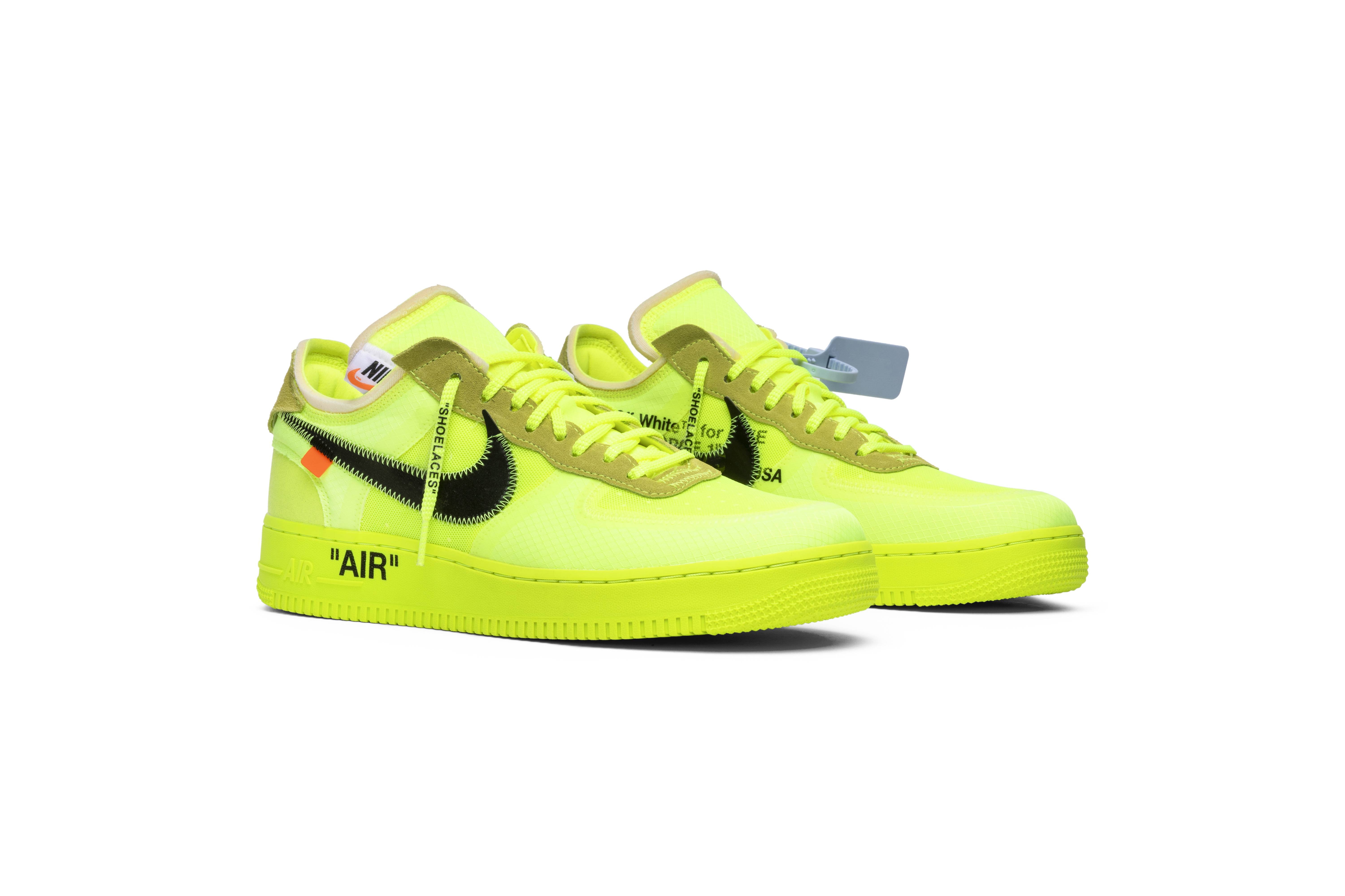 Off-White x Air Force 1 Low 'Volt' - 8